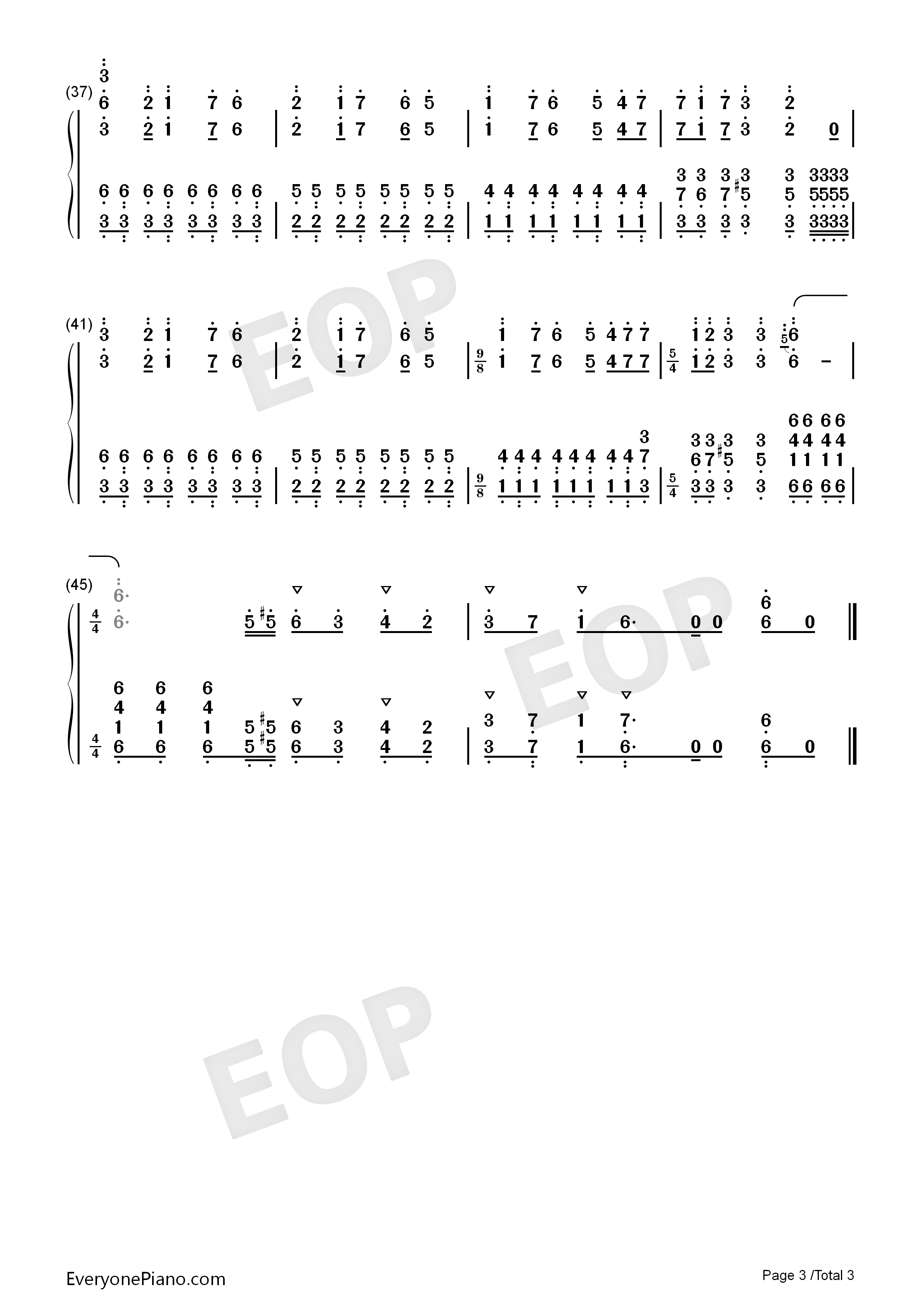 如果有你在钢琴简谱_伊织演唱