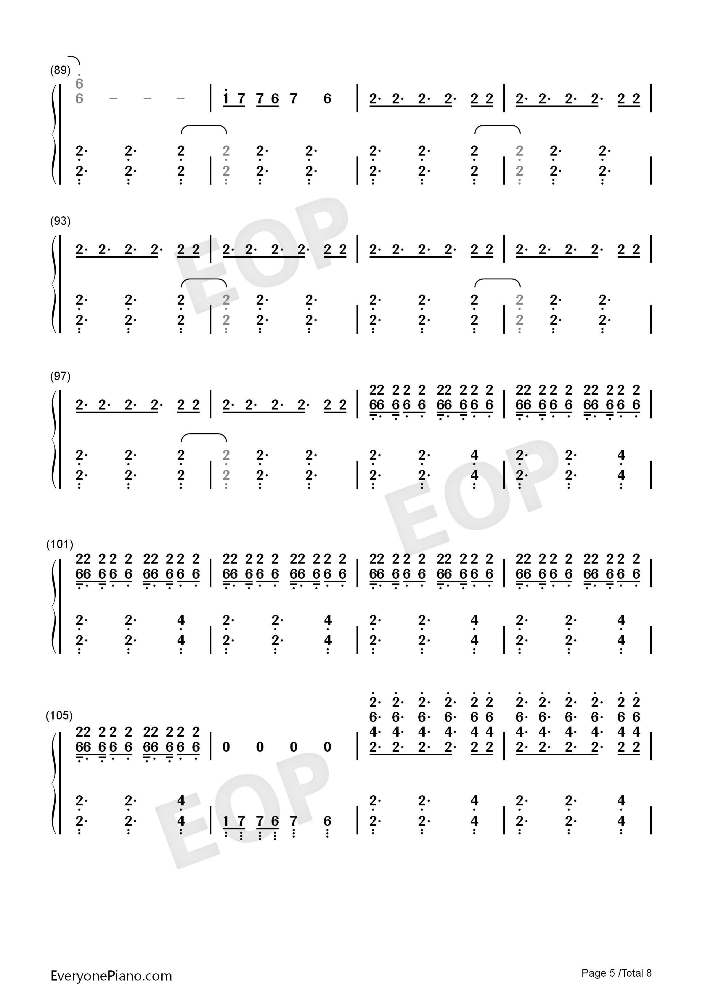 Lane_Boy钢琴简谱_Twenty_One_Pilots演唱