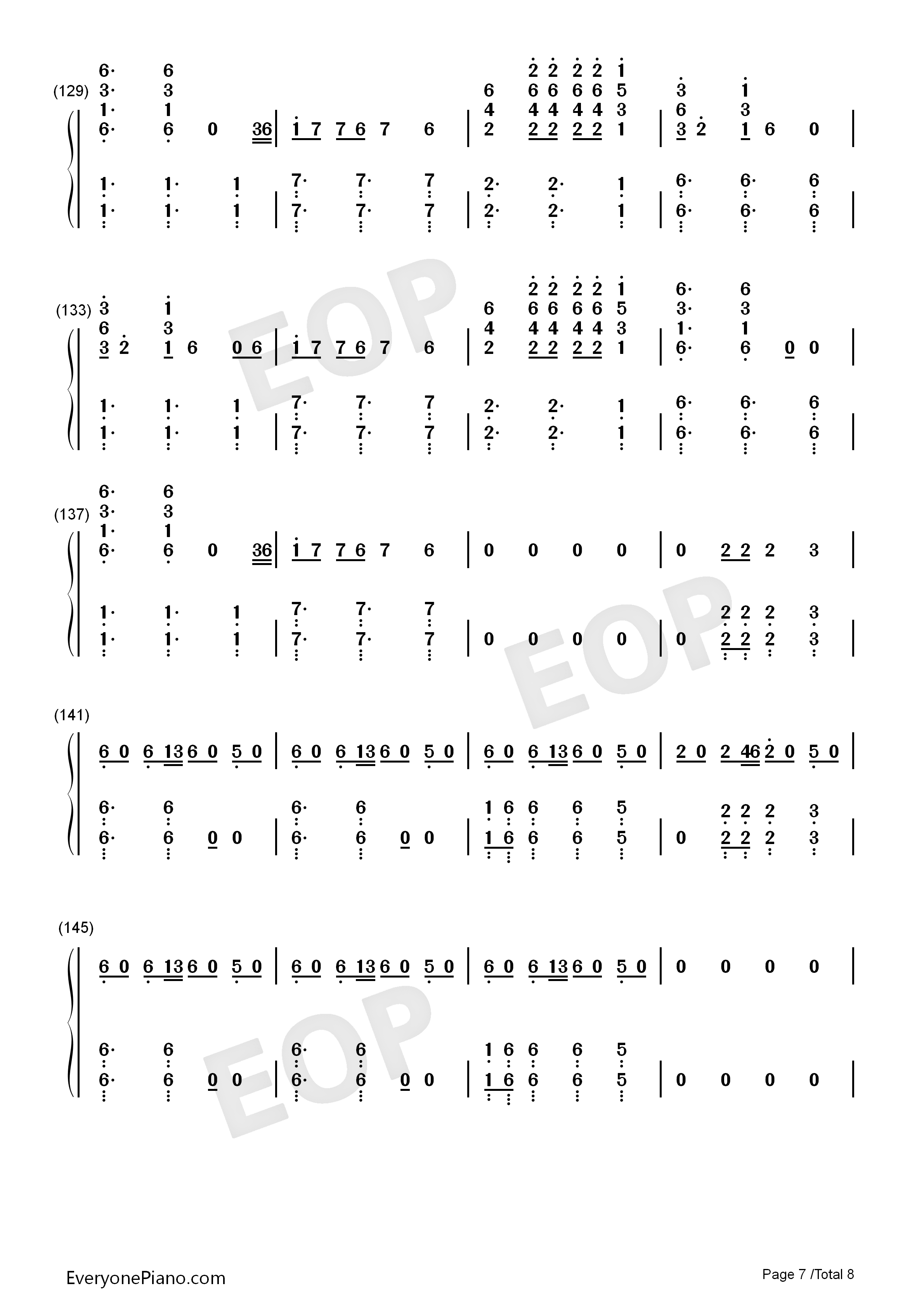 Lane_Boy钢琴简谱_Twenty_One_Pilots演唱
