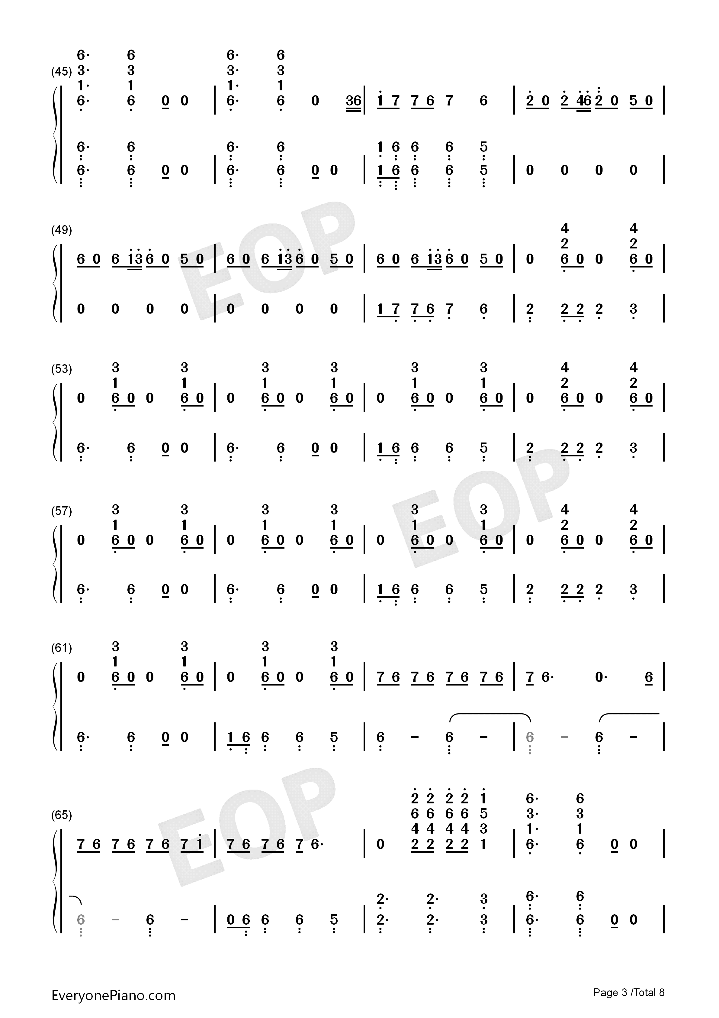 Lane_Boy钢琴简谱_Twenty_One_Pilots演唱