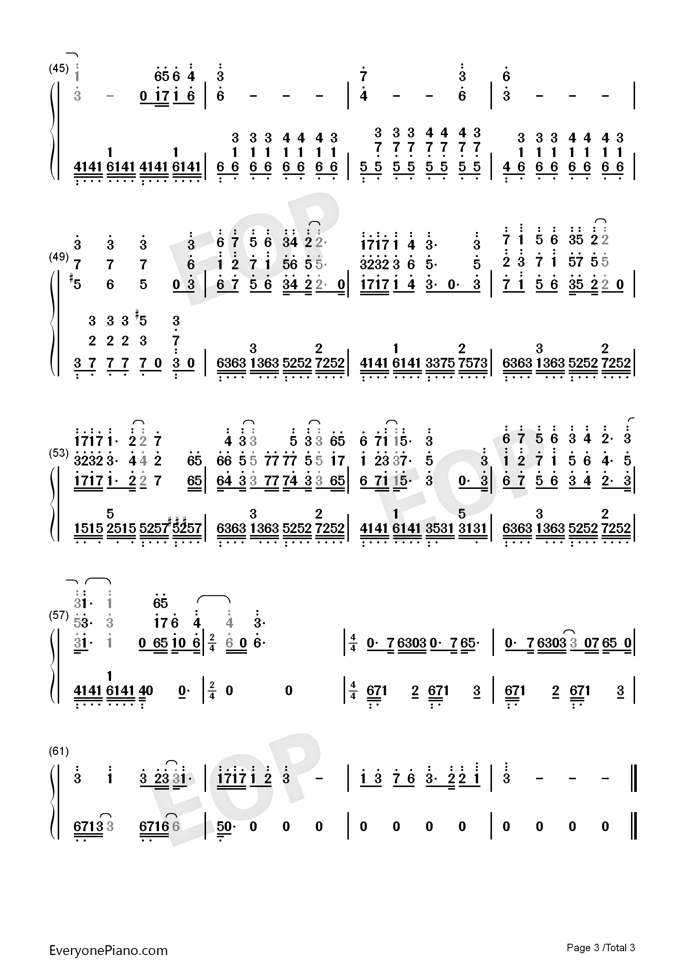 狐狸钢琴简谱_薛之谦演唱