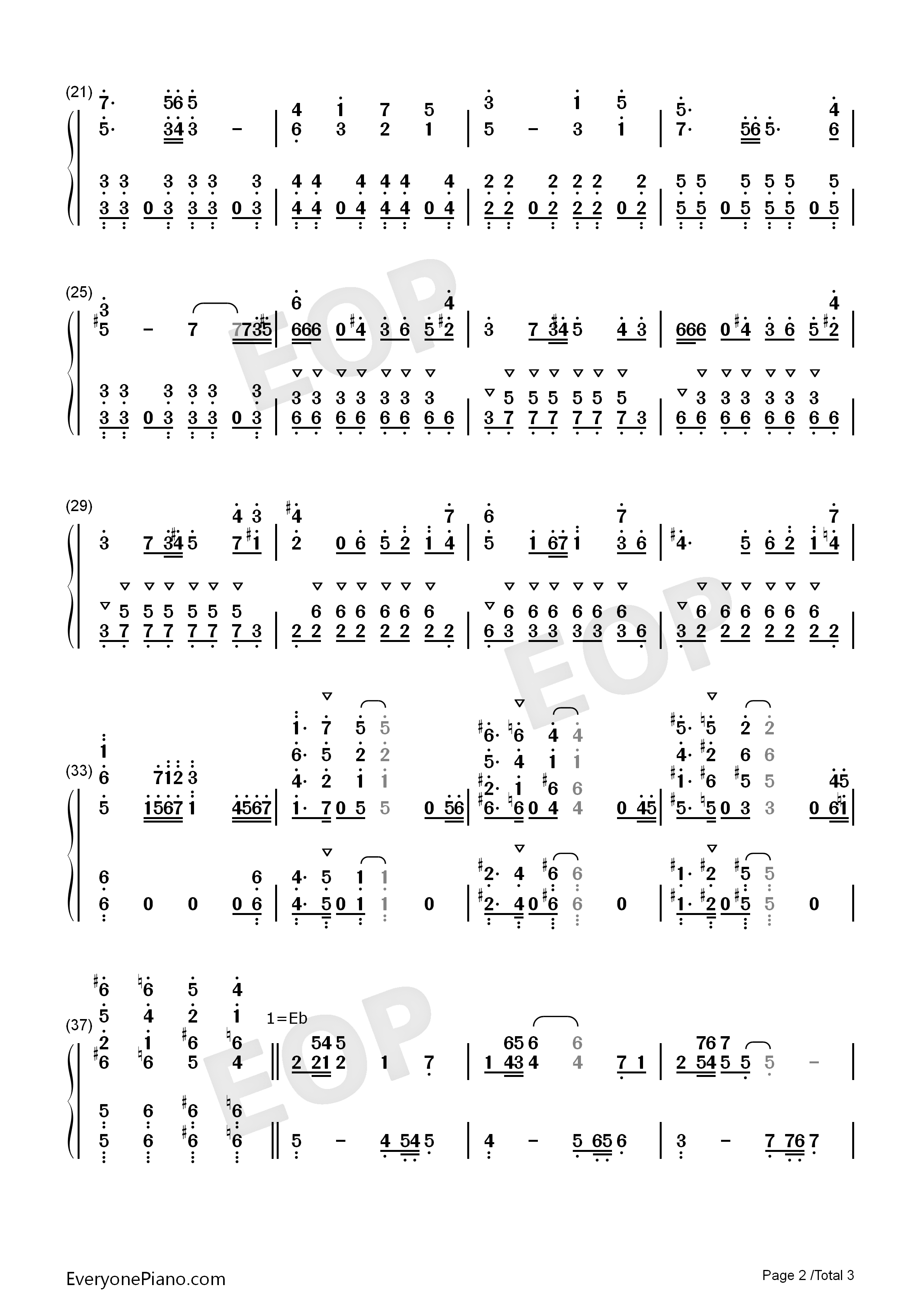 Distant_Roads钢琴简谱_辻横由佳演唱