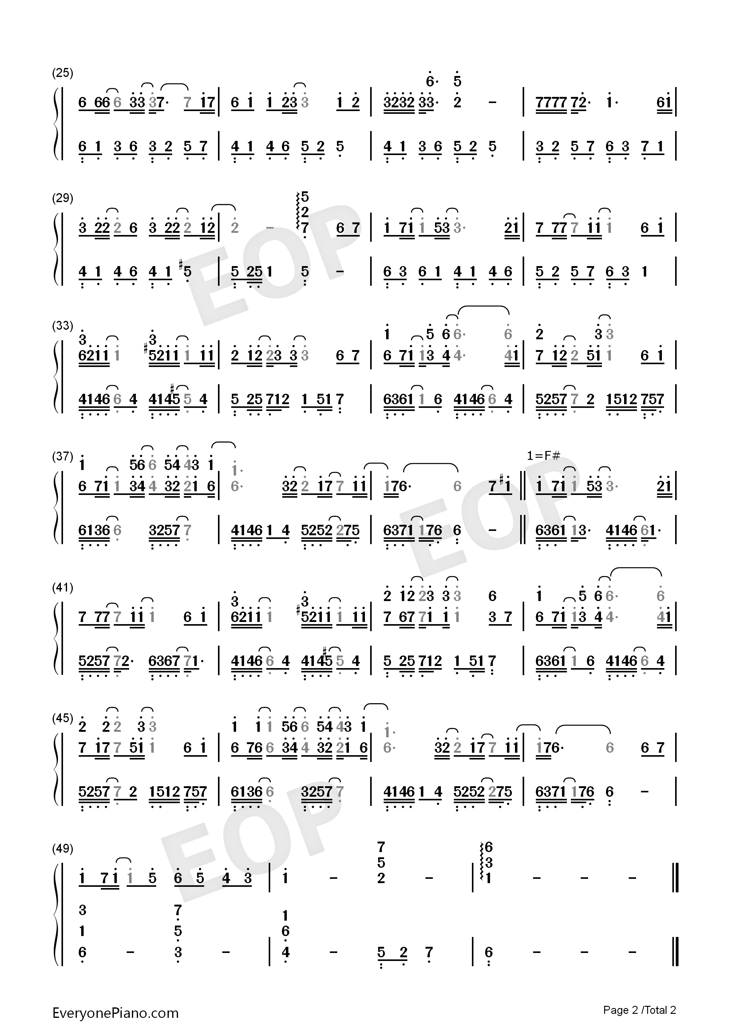 心形宇宙钢琴简谱_冯提莫演唱