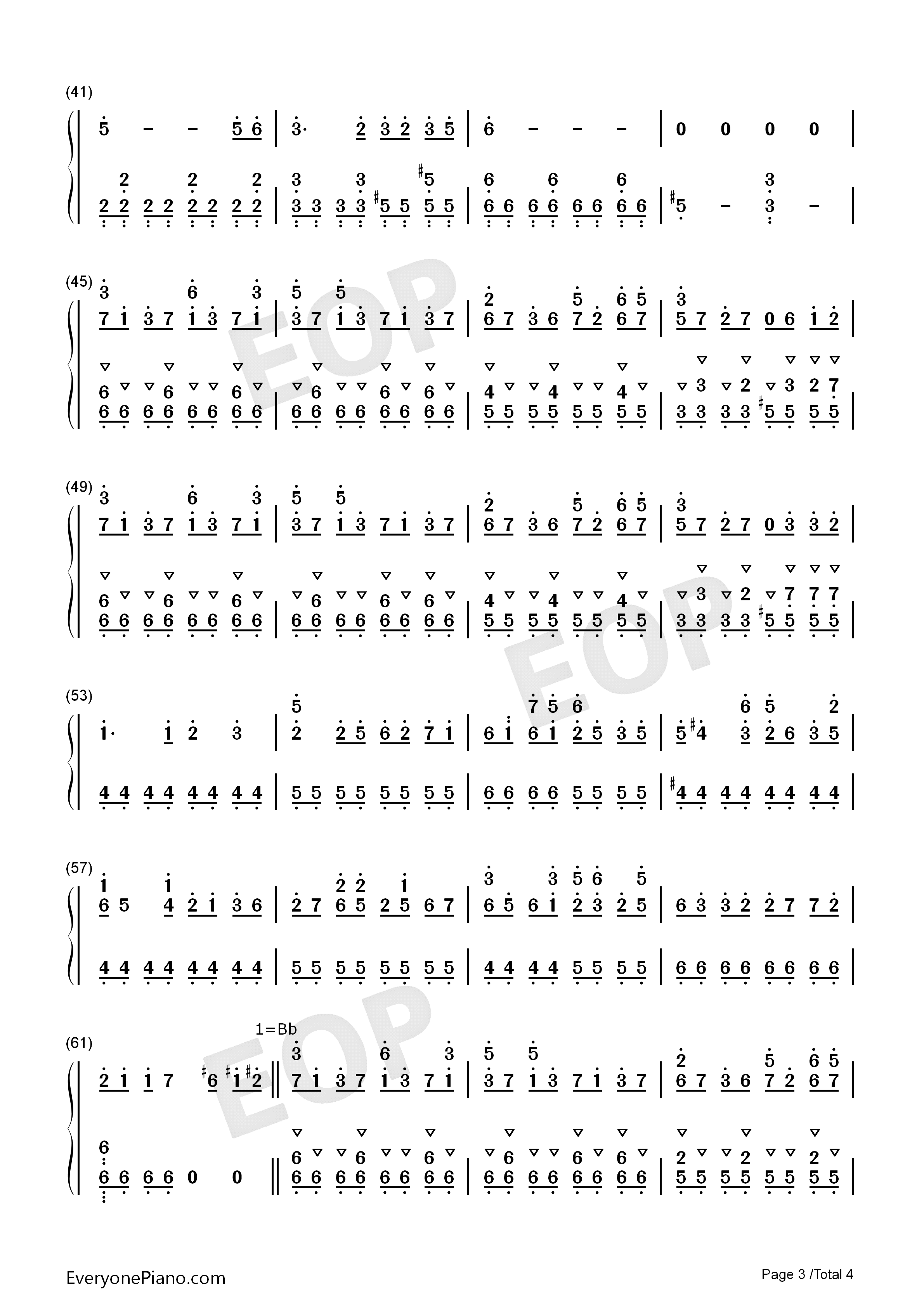 清心普善咒钢琴简谱_胡伟立演唱