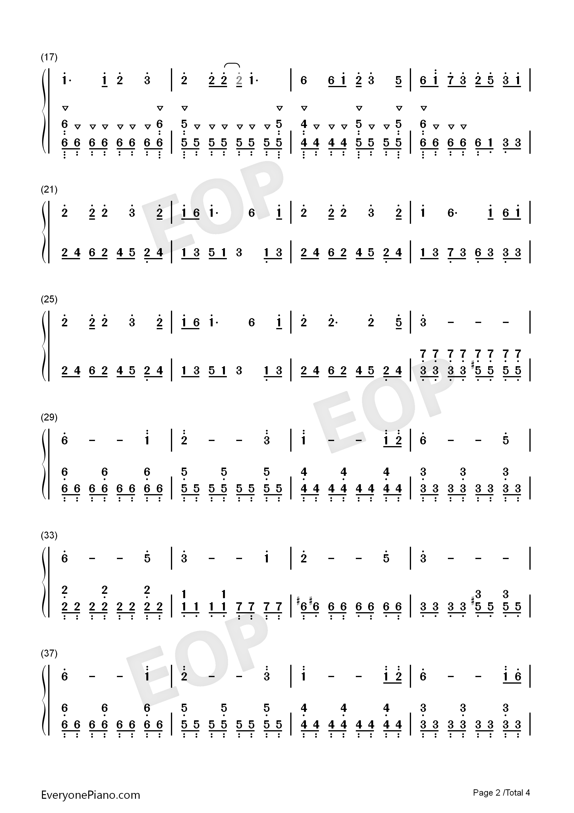 清心普善咒钢琴简谱_胡伟立演唱