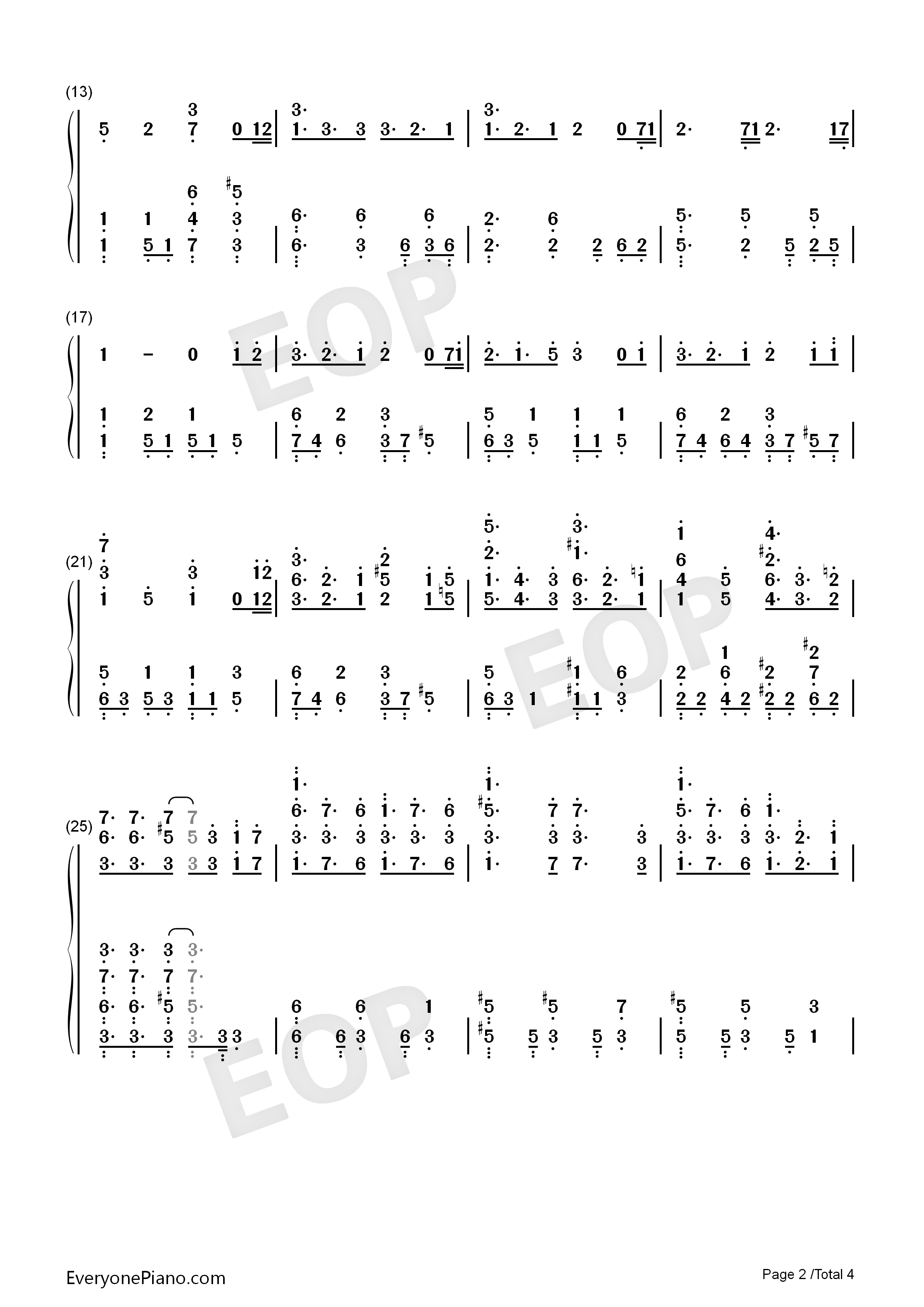 アイリス钢琴简谱_蓝井艾露演唱