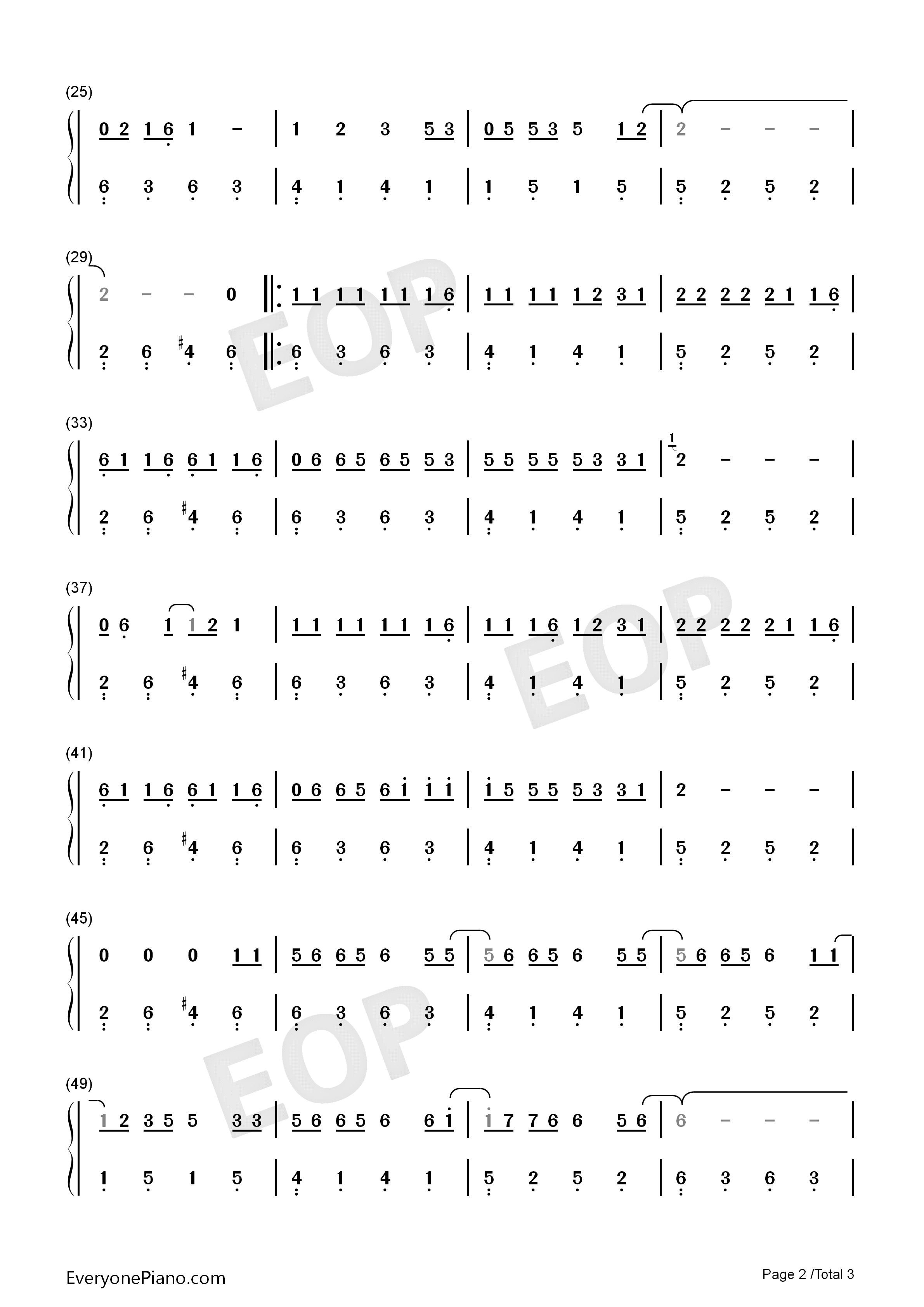 生僻字钢琴简谱_陈柯宇演唱