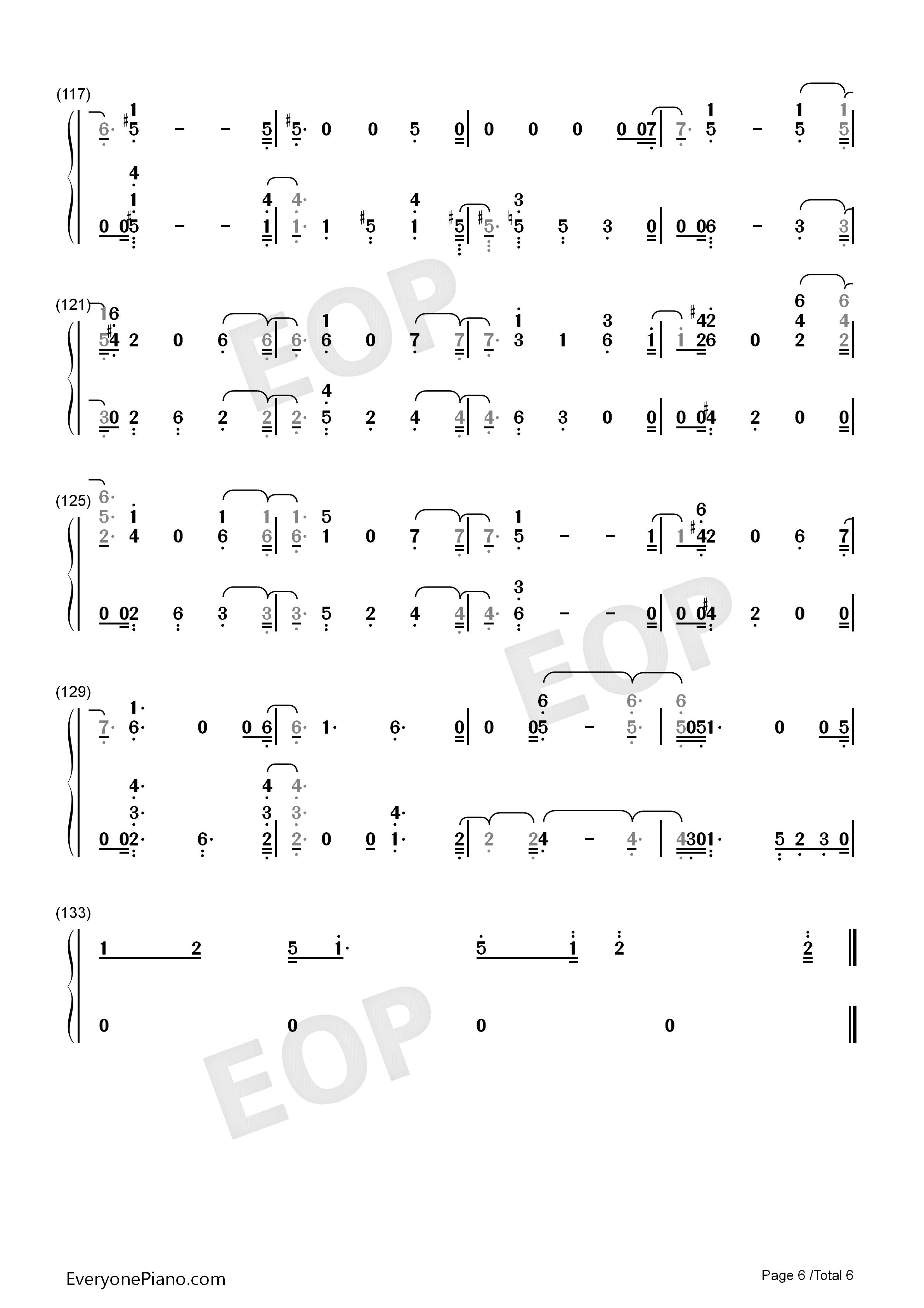 Love_You_Anymore钢琴简谱_Michael_Buble演唱