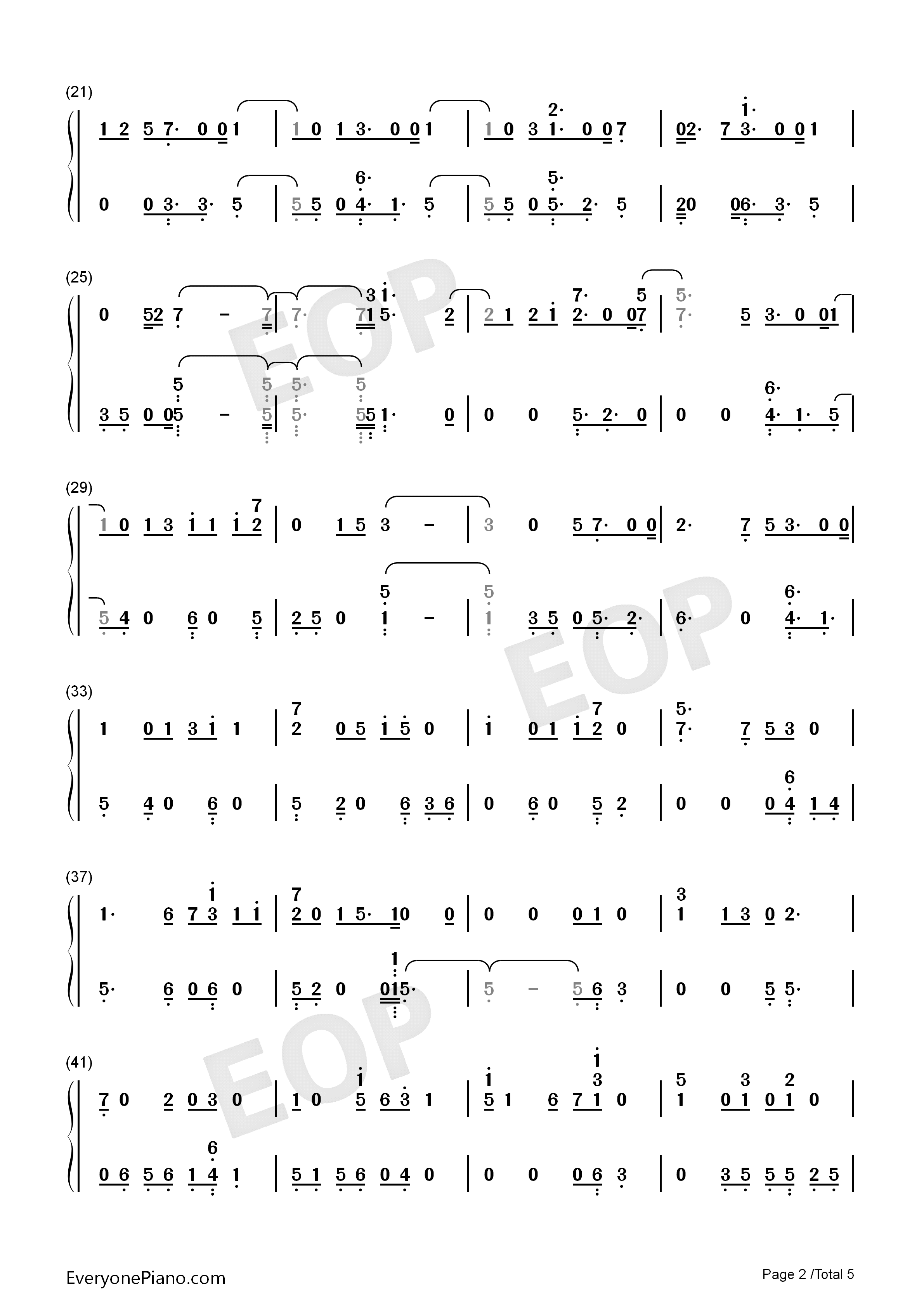 Thursday钢琴简谱_Jess_Glynne演唱