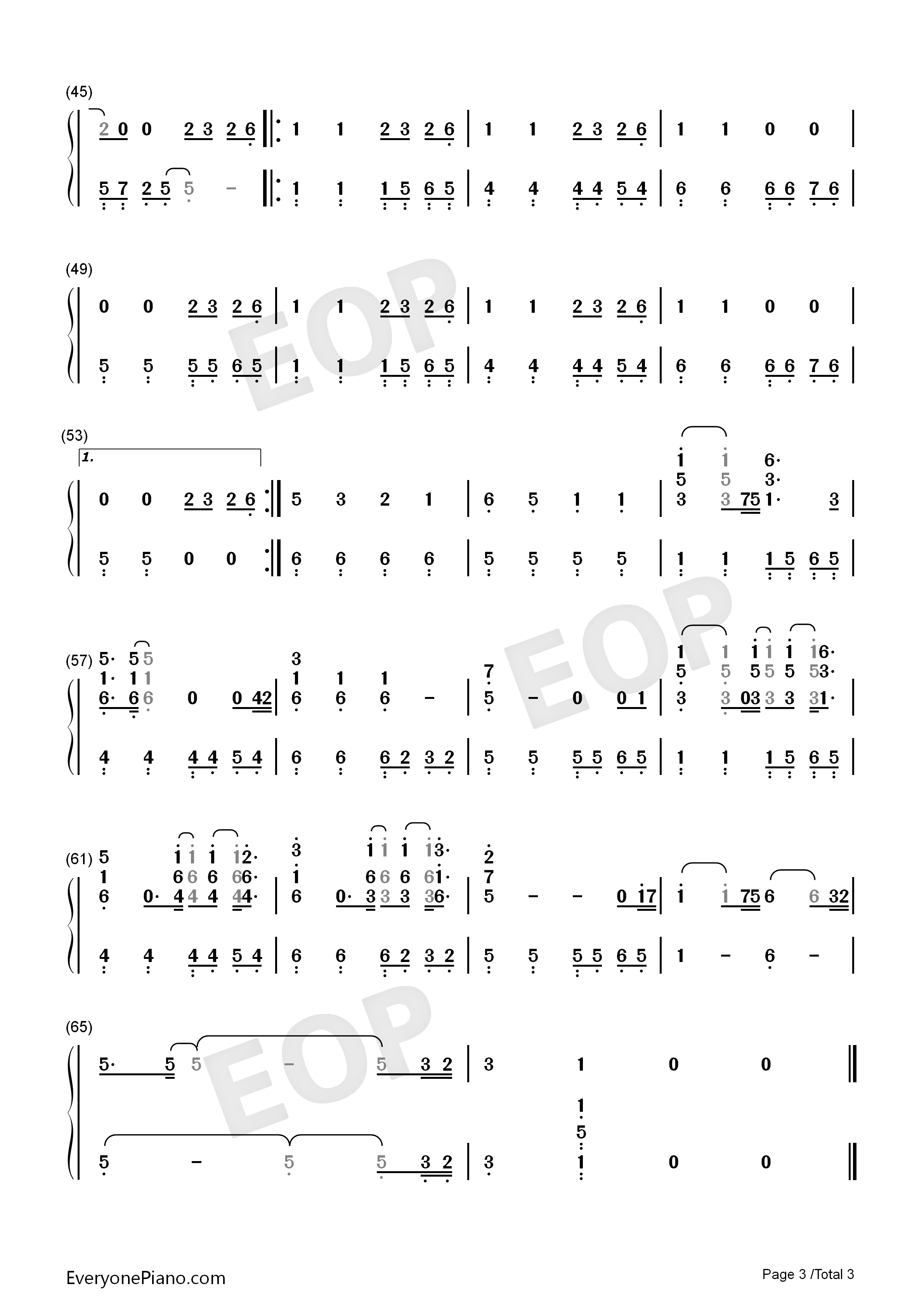 Shotgun钢琴简谱_George_Ezra演唱