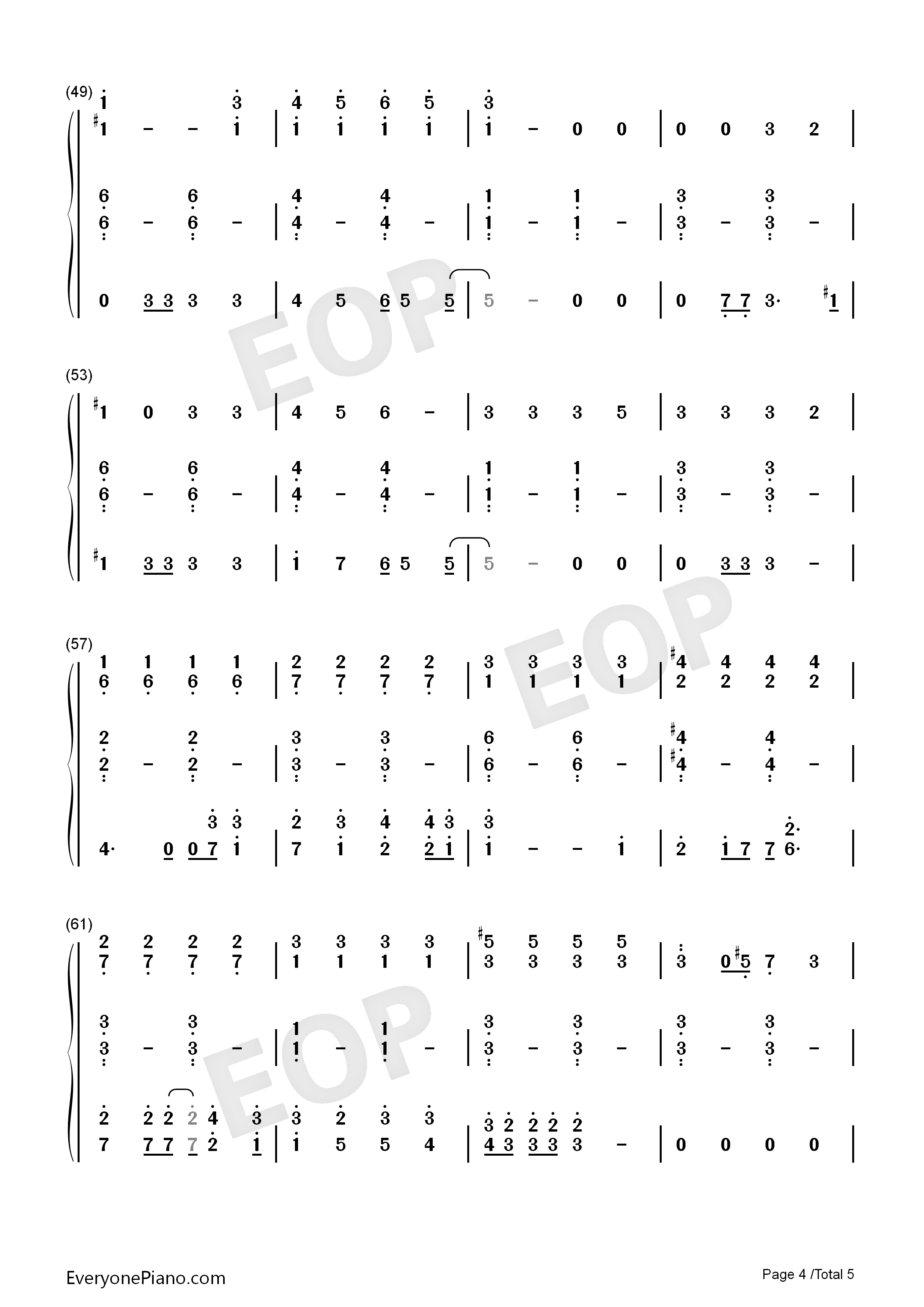 Strong_in_the_Real_Way钢琴简谱_Rebecca_Sugar演唱