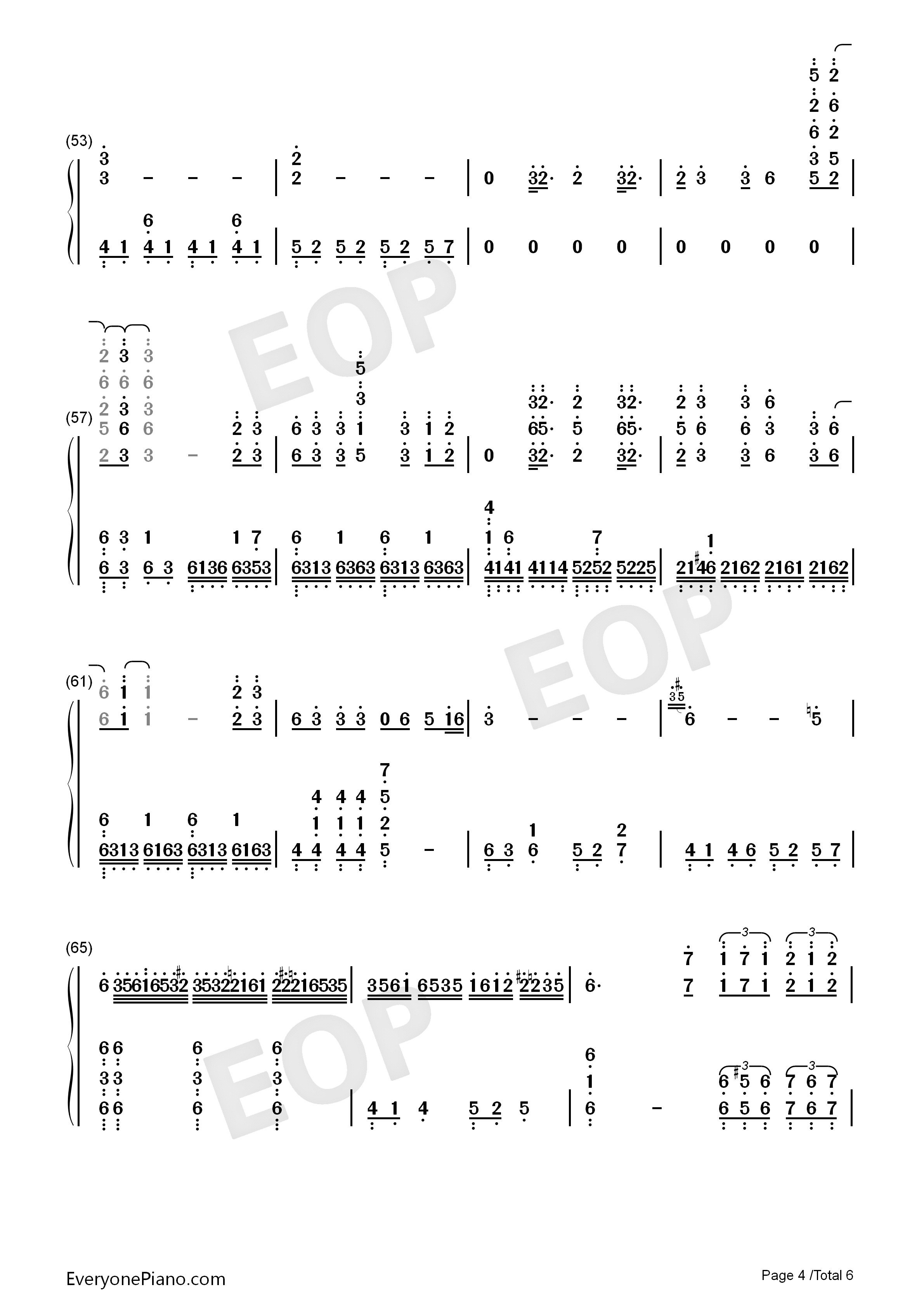 山海钢琴简谱_华晨宇演唱