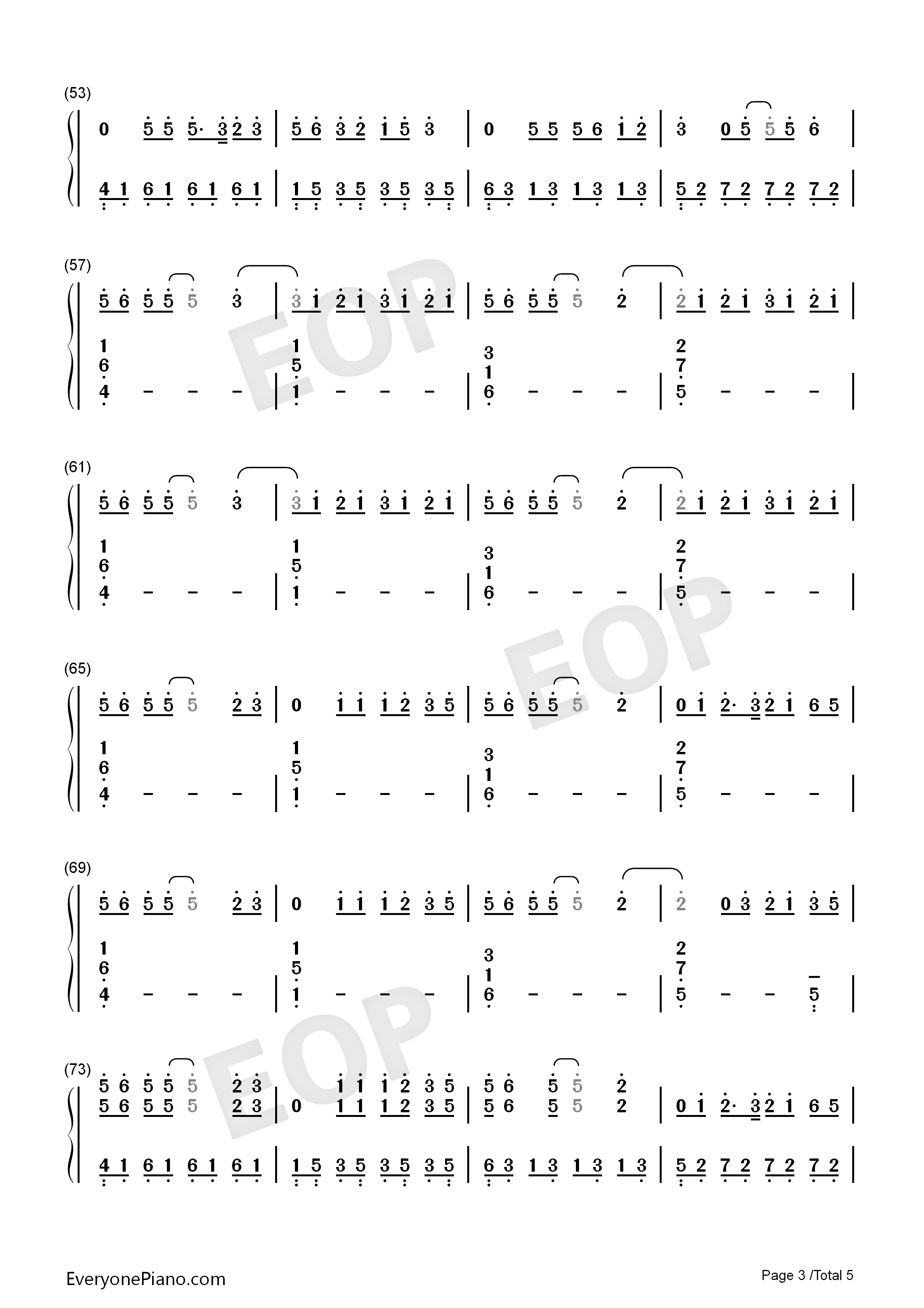 Midnight_Train钢琴简谱_DJ_Okawari演唱