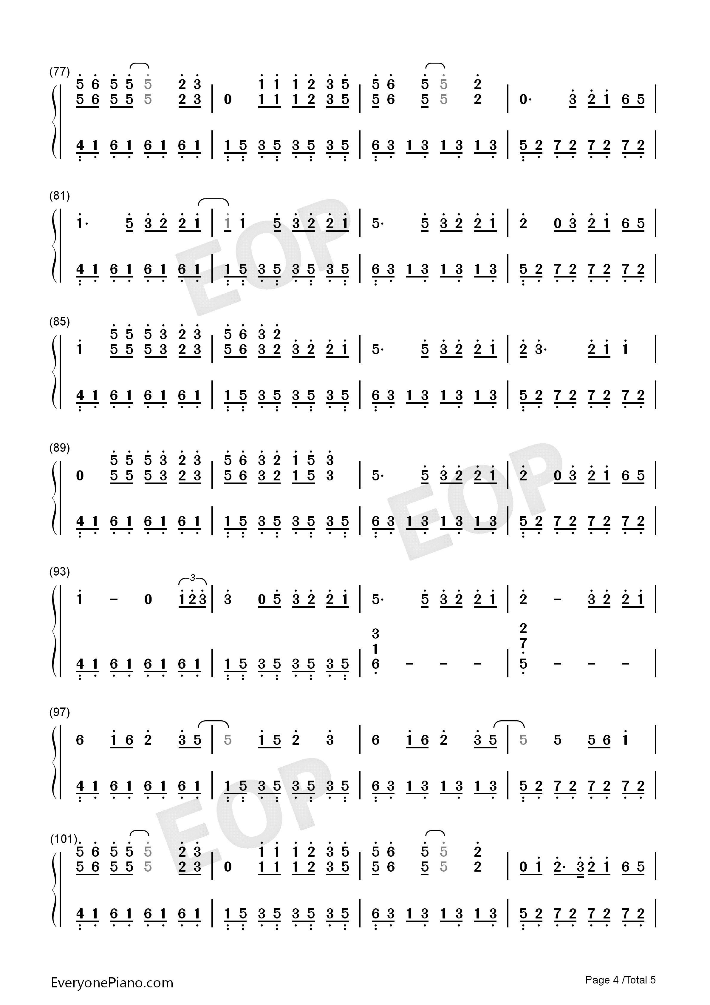 Midnight_Train钢琴简谱_DJ_Okawari演唱