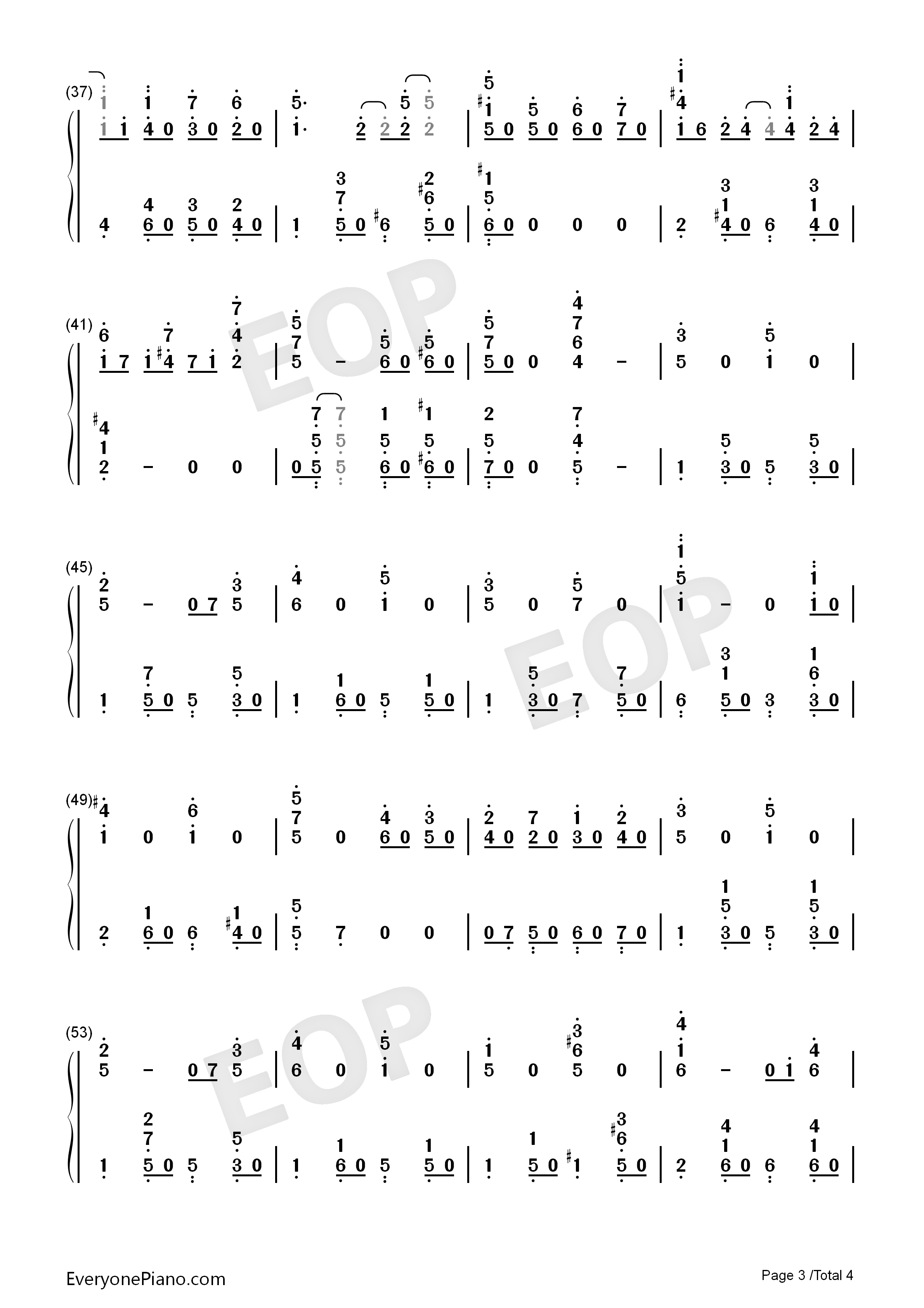 Friend钢琴简谱_押尾光太郎演唱