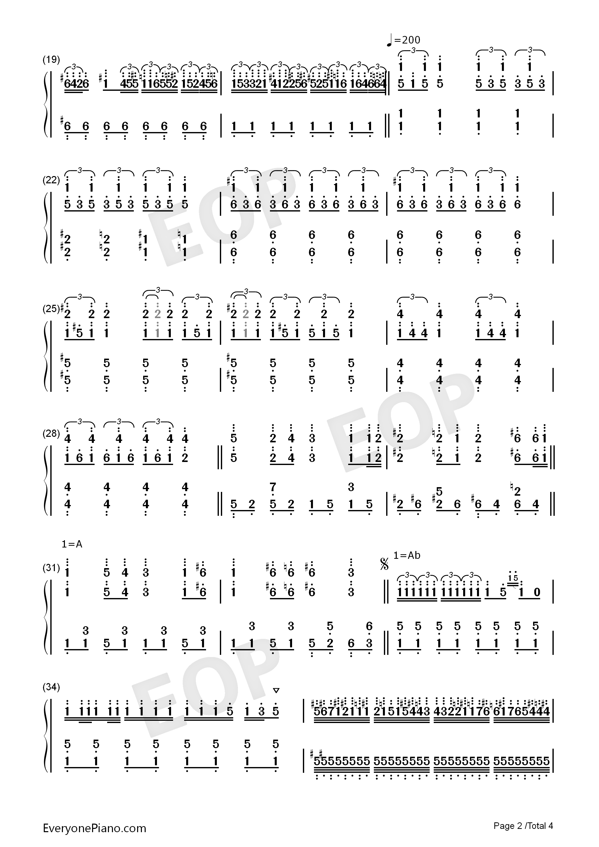 Hyper∞LATiON钢琴简谱_初音未来演唱