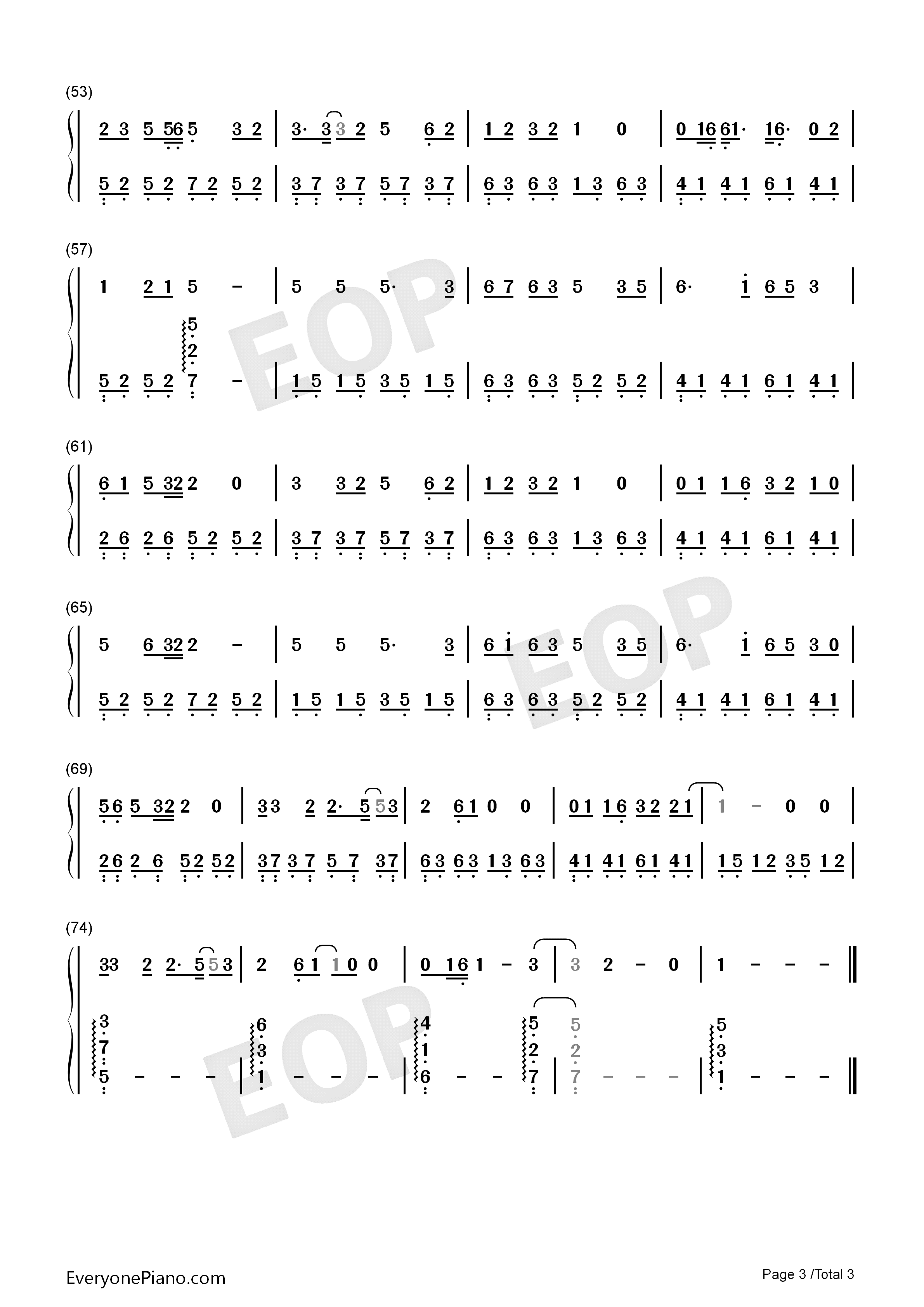 一荤一素钢琴简谱_毛不易演唱