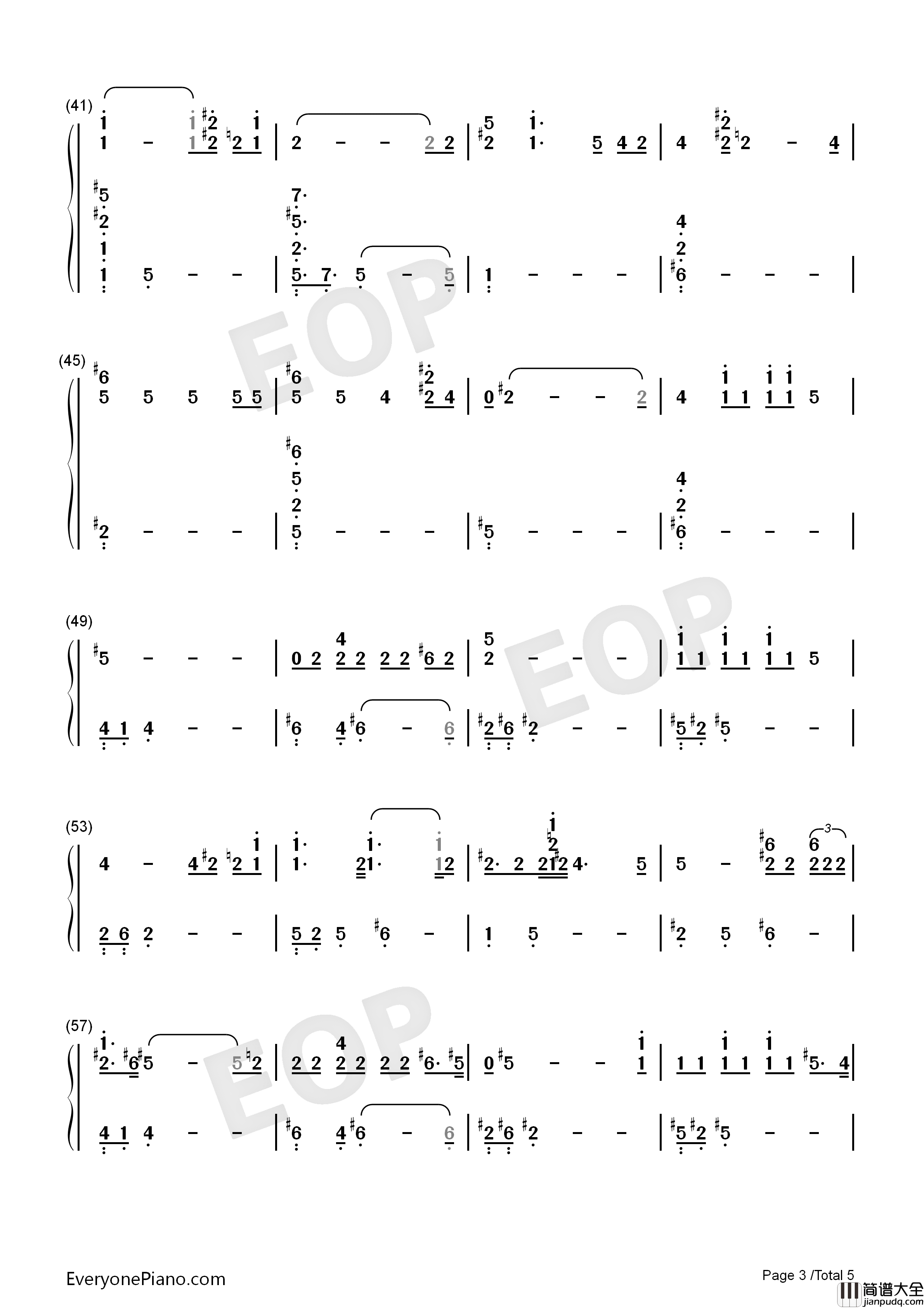 Baby钢琴简谱_Clean_Bandit演唱