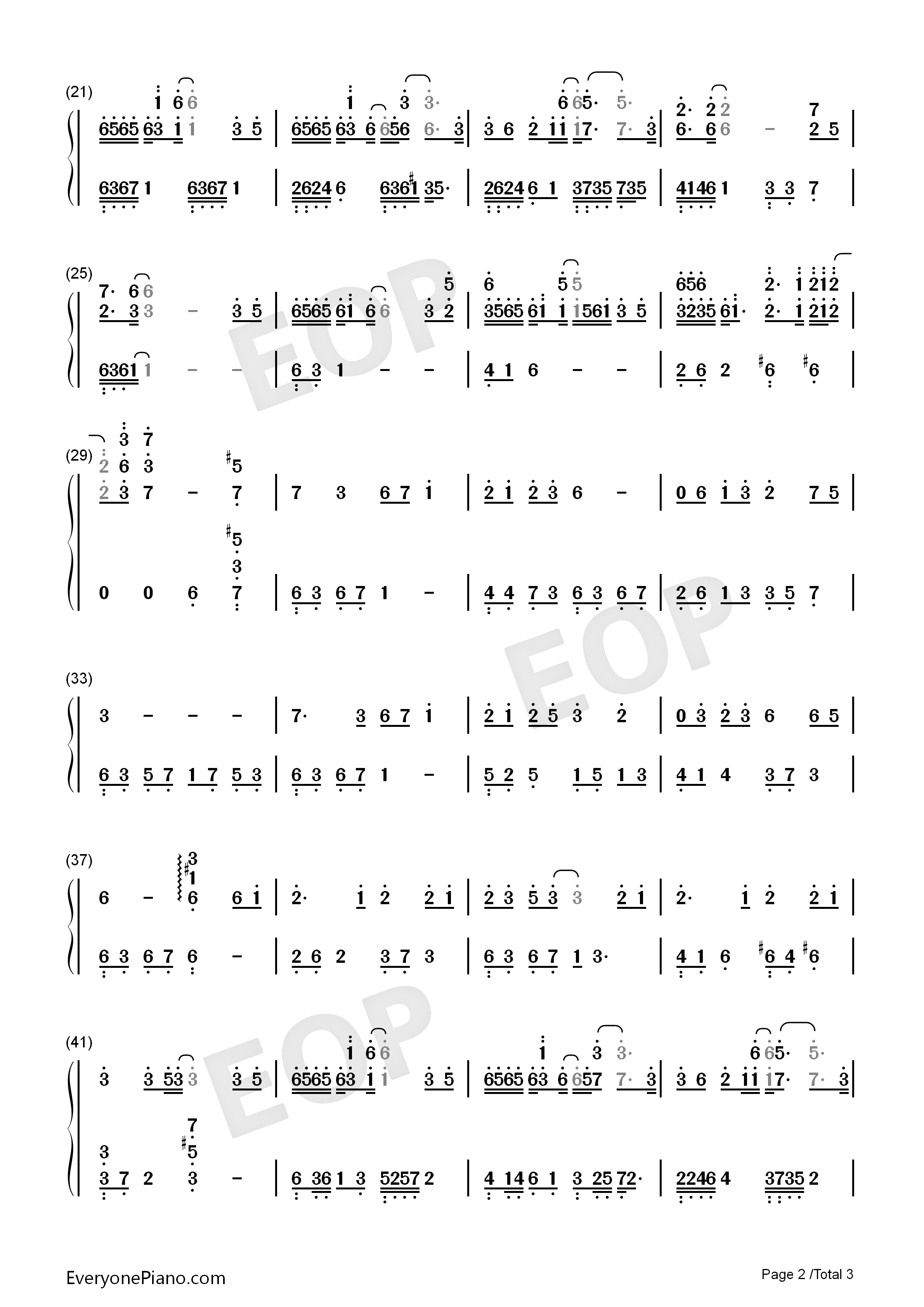 当歌钢琴简谱_叶炫清演唱