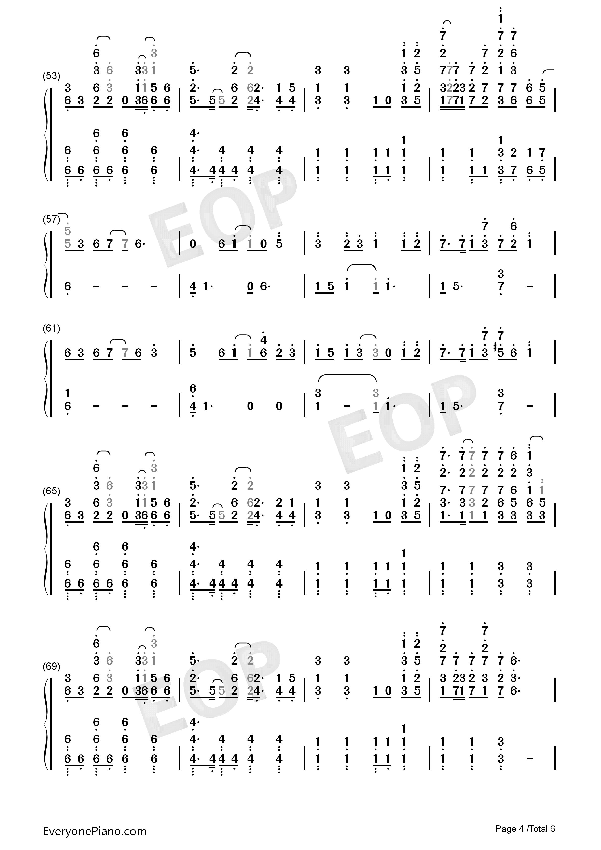 Nevada钢琴简谱_Vicetone演唱