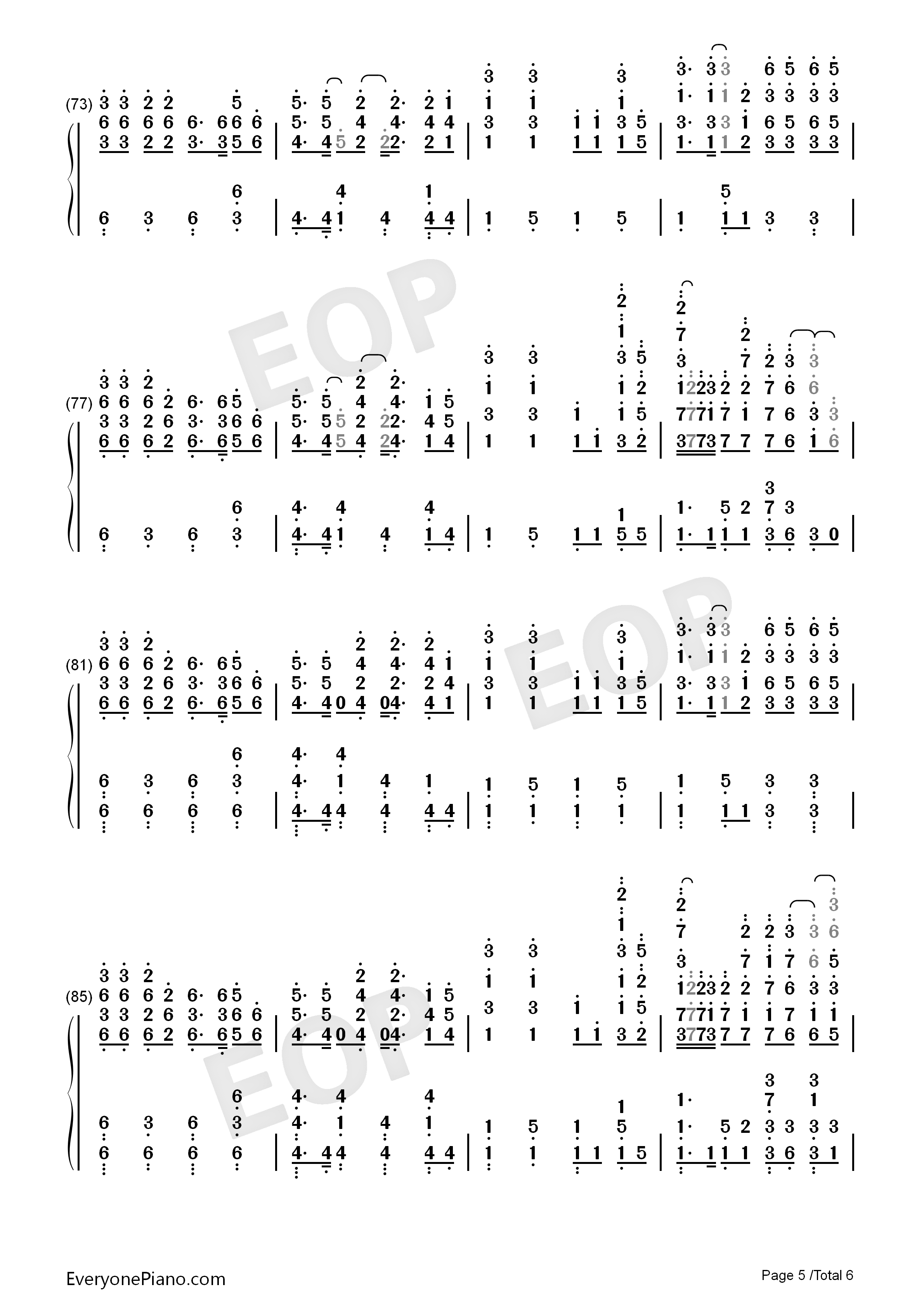 Nevada钢琴简谱_Vicetone演唱