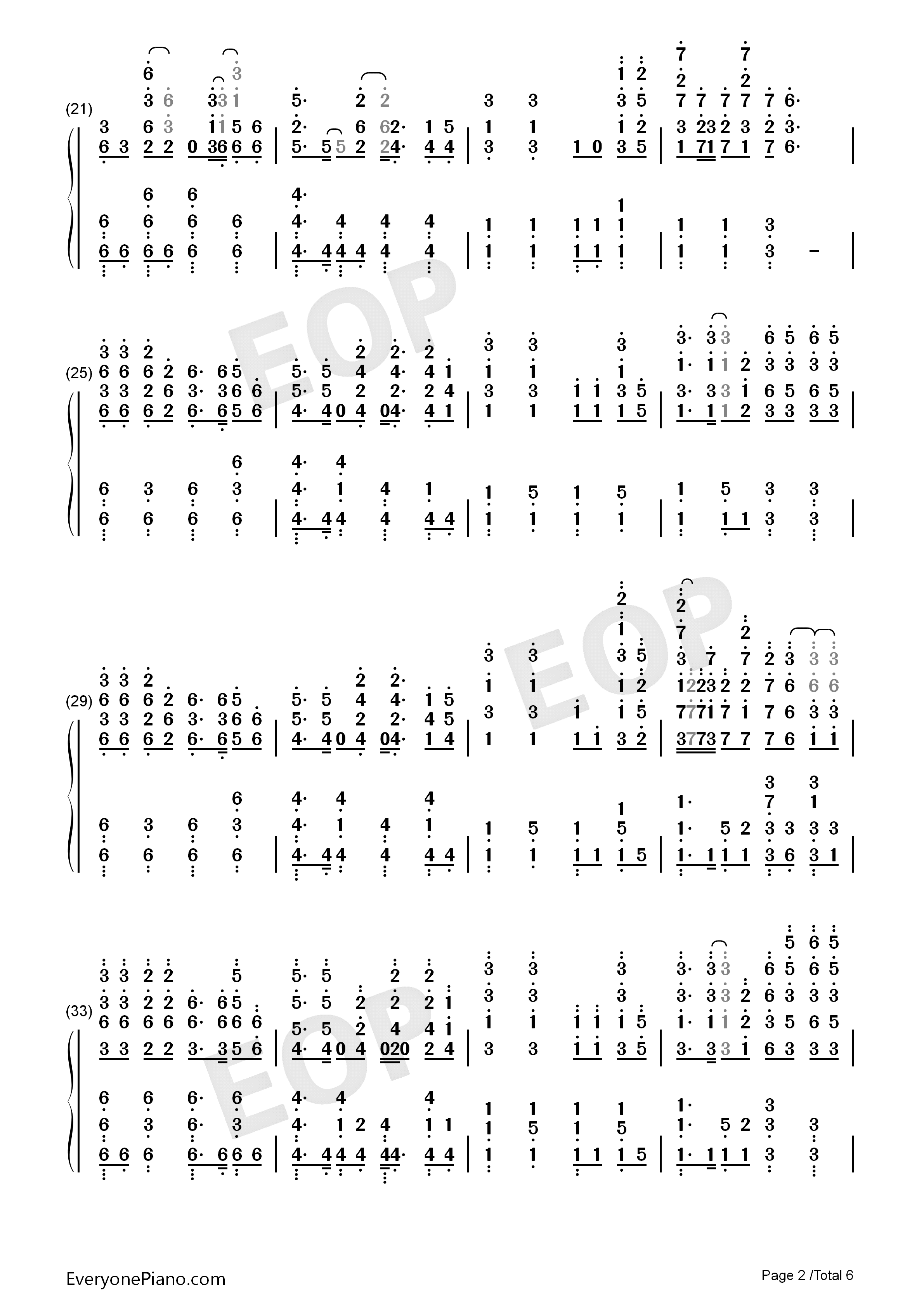 Nevada钢琴简谱_Vicetone演唱