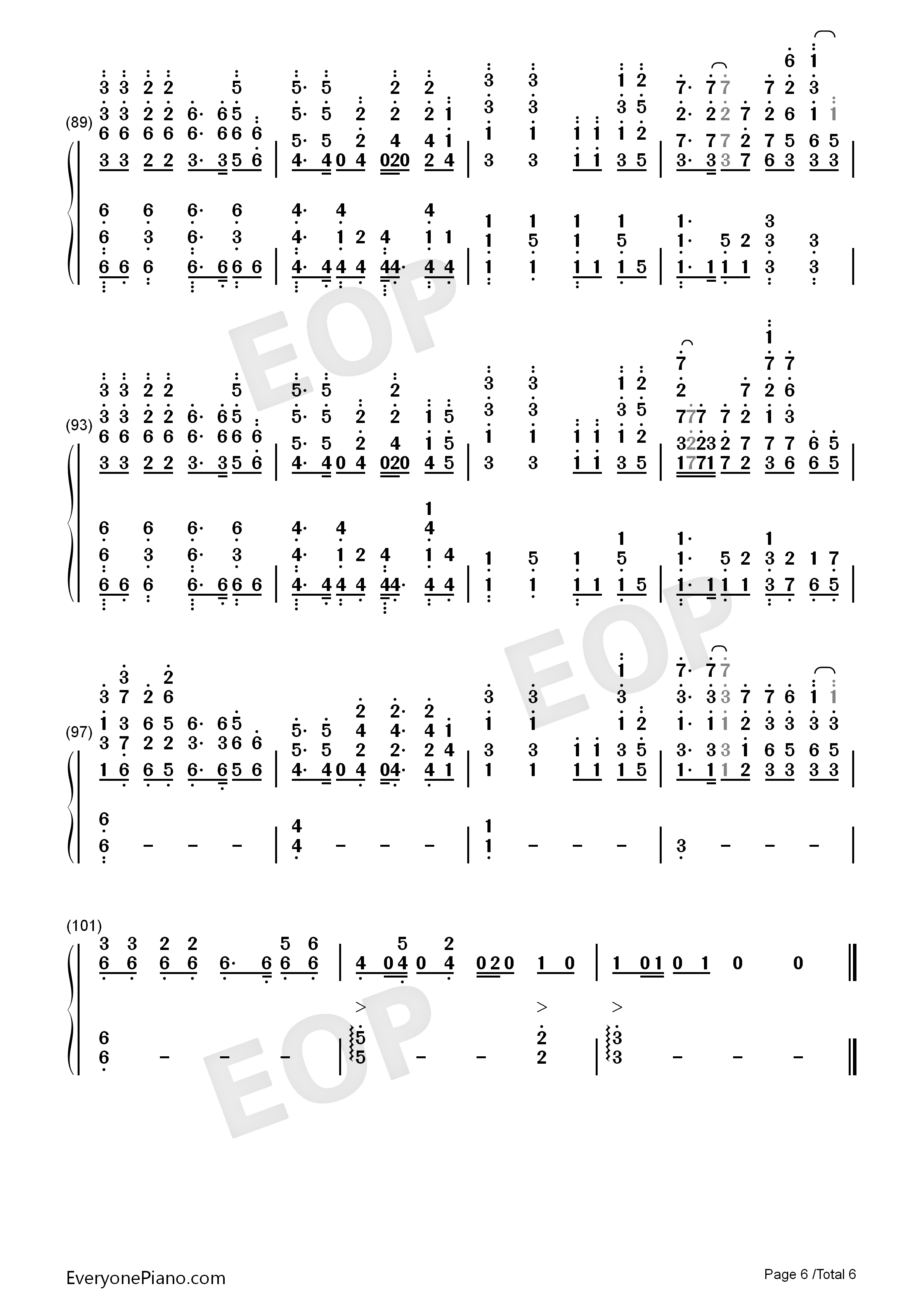 Nevada钢琴简谱_Vicetone演唱