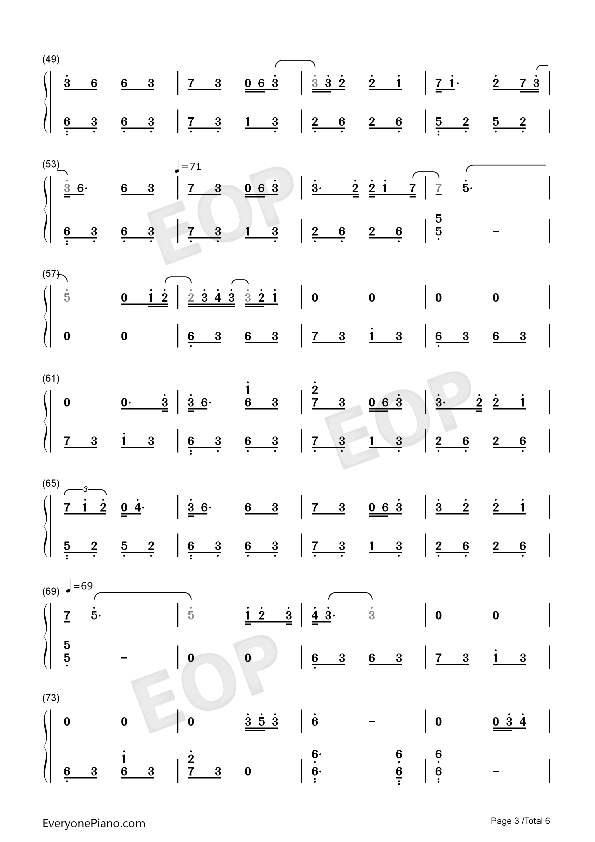 Lady钢琴简谱_Kenny_Rogers演唱