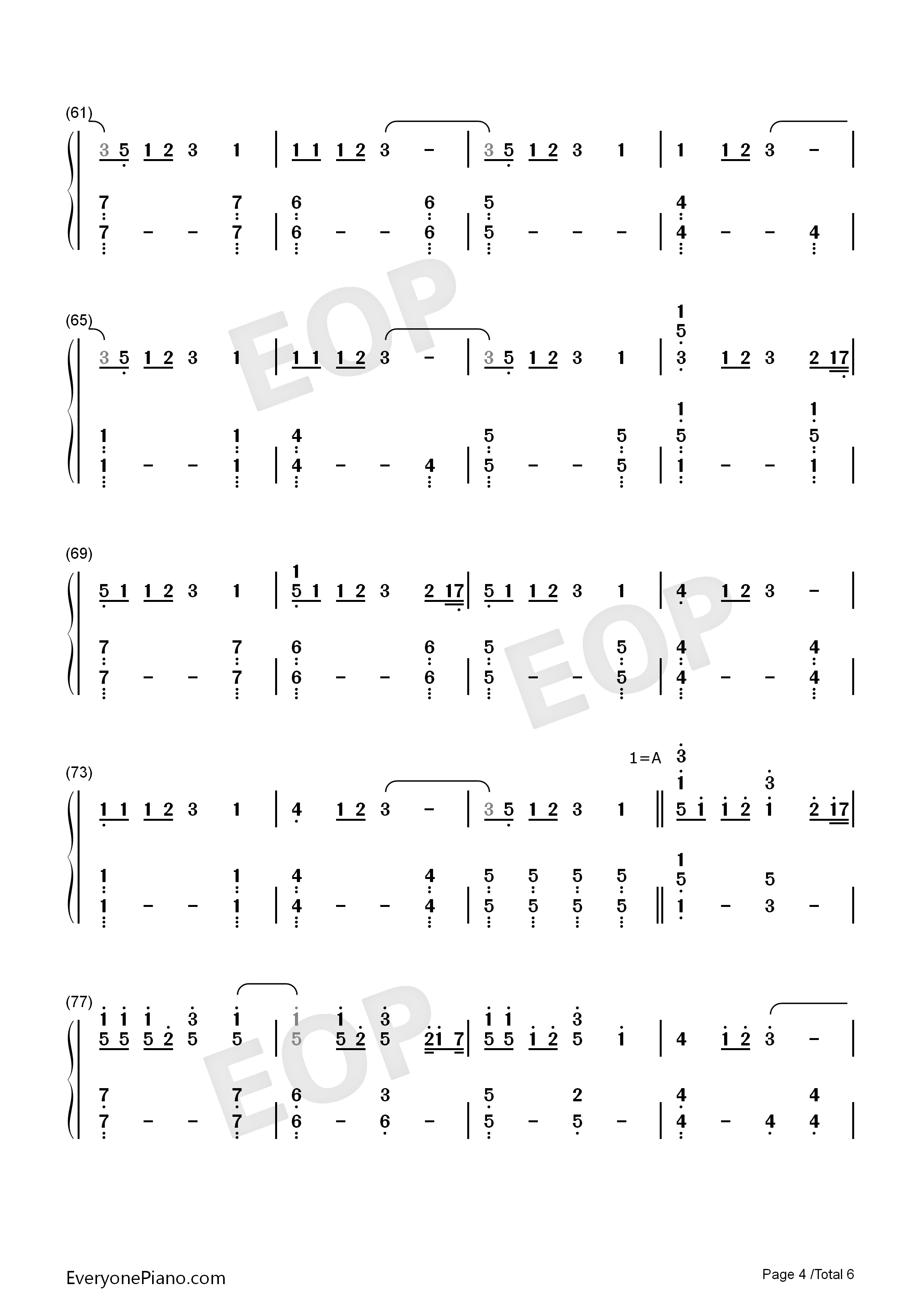 Welcome_to_the_Black_Parade钢琴简谱_My_Chemical_Romance演唱