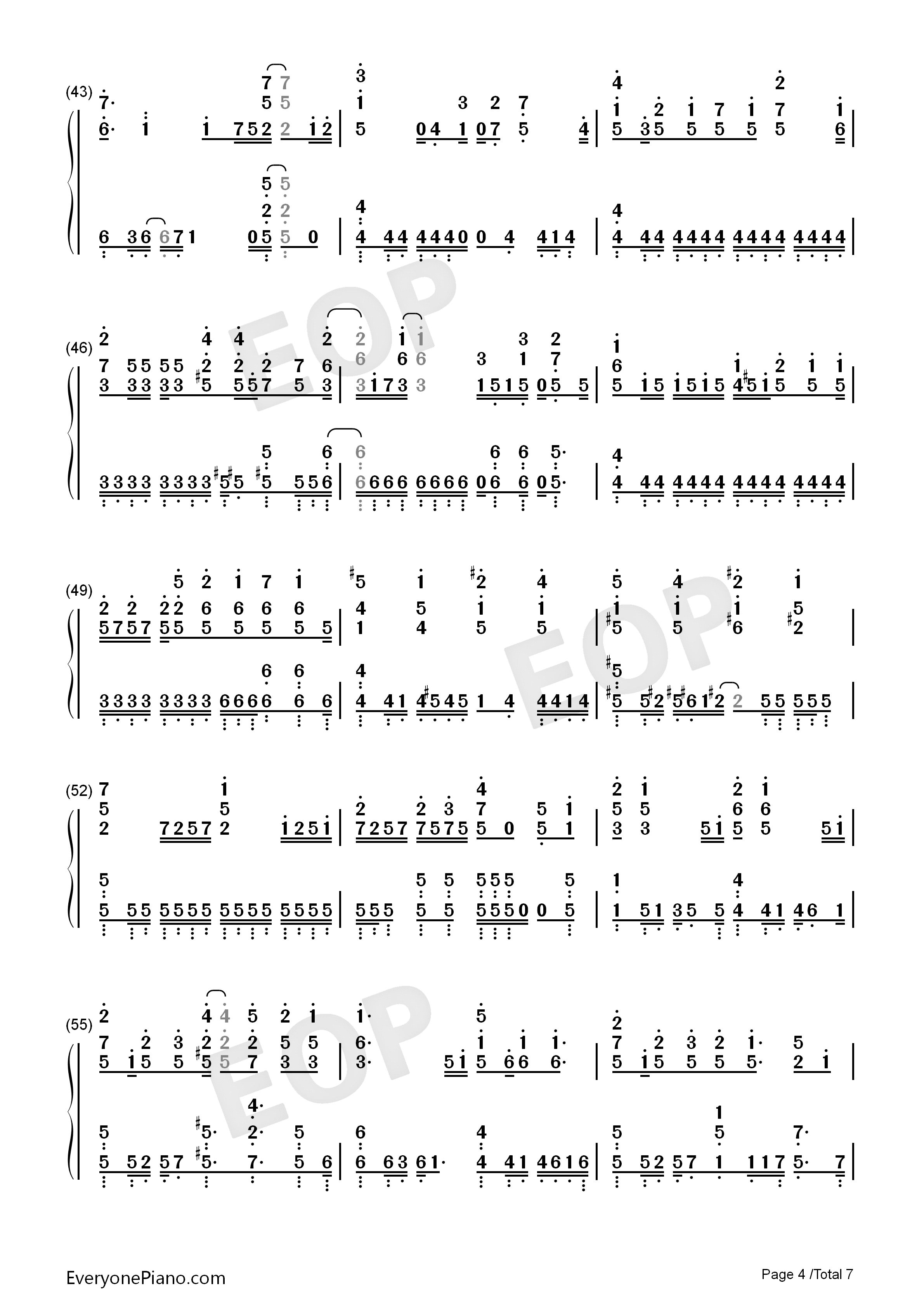 空想少女への恋手紙钢琴简谱_初音未来演唱