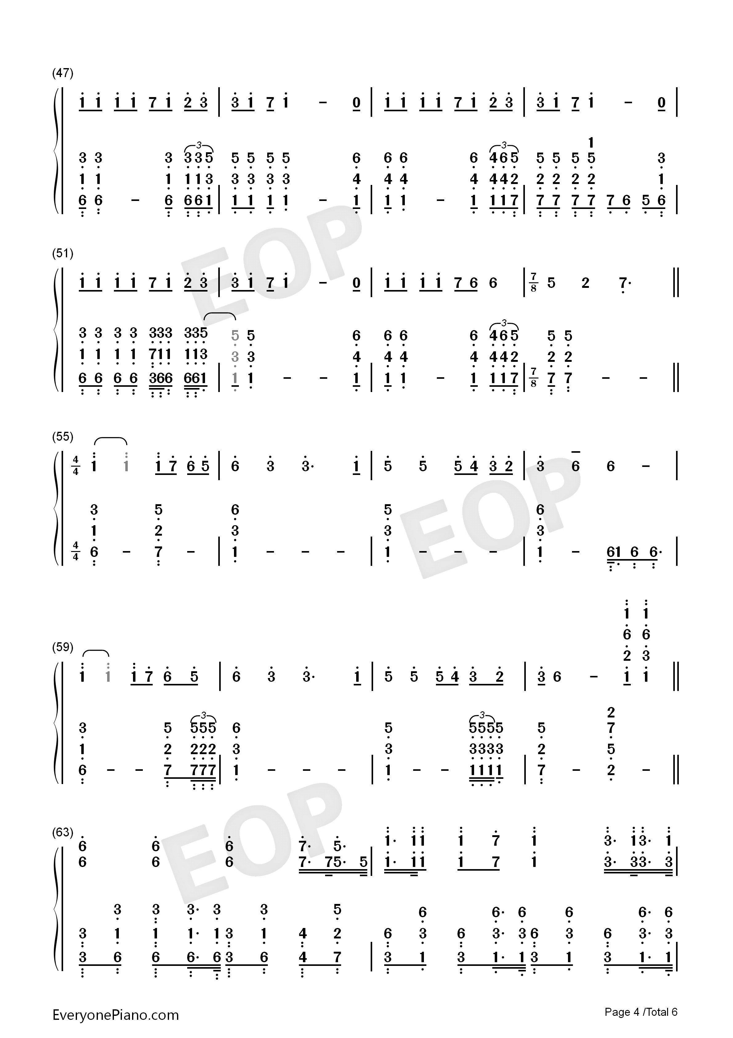 Stranger_Things钢琴简谱_Kygo_OneRepublic演唱