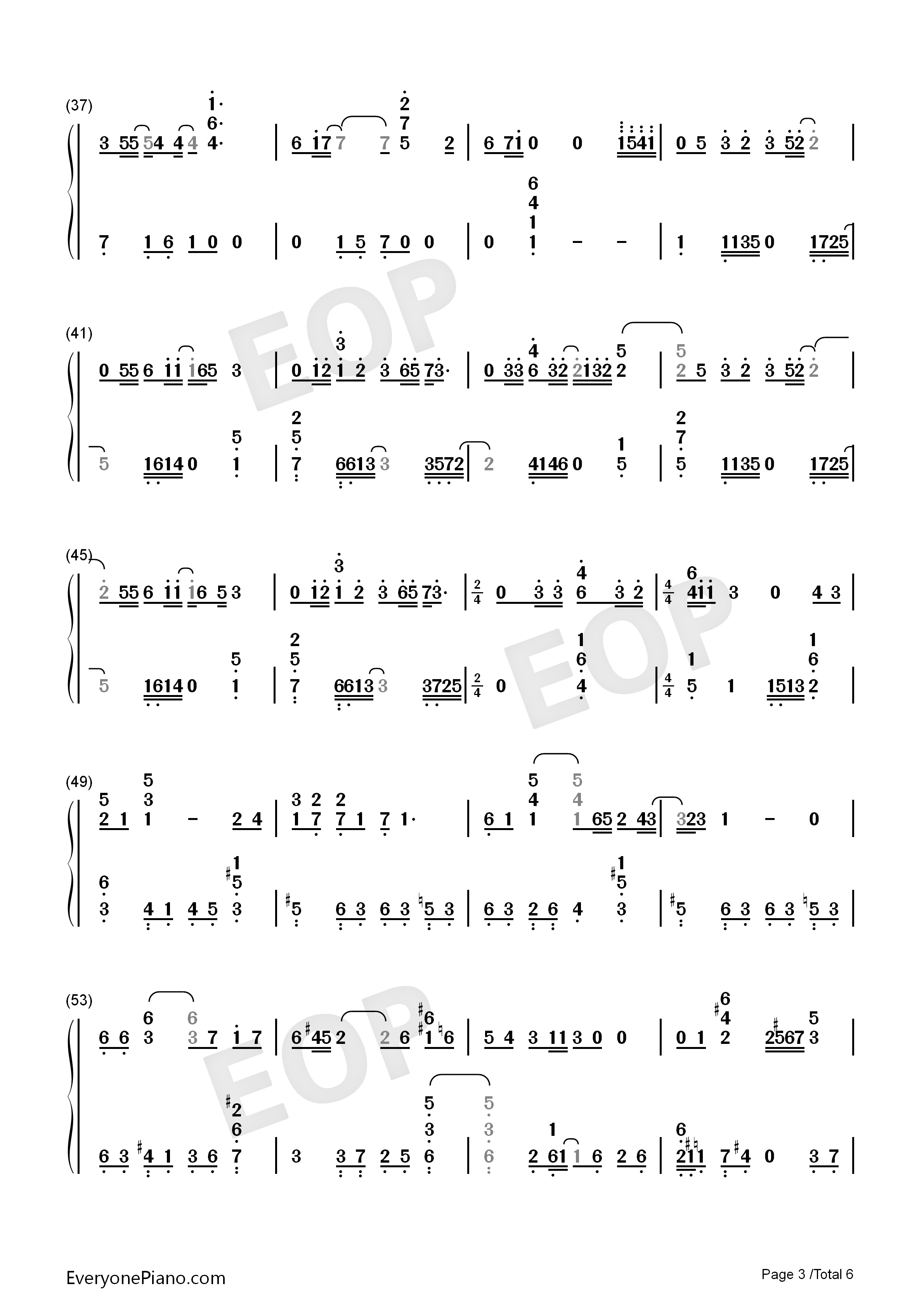 雪の華钢琴简谱_中岛美嘉演唱