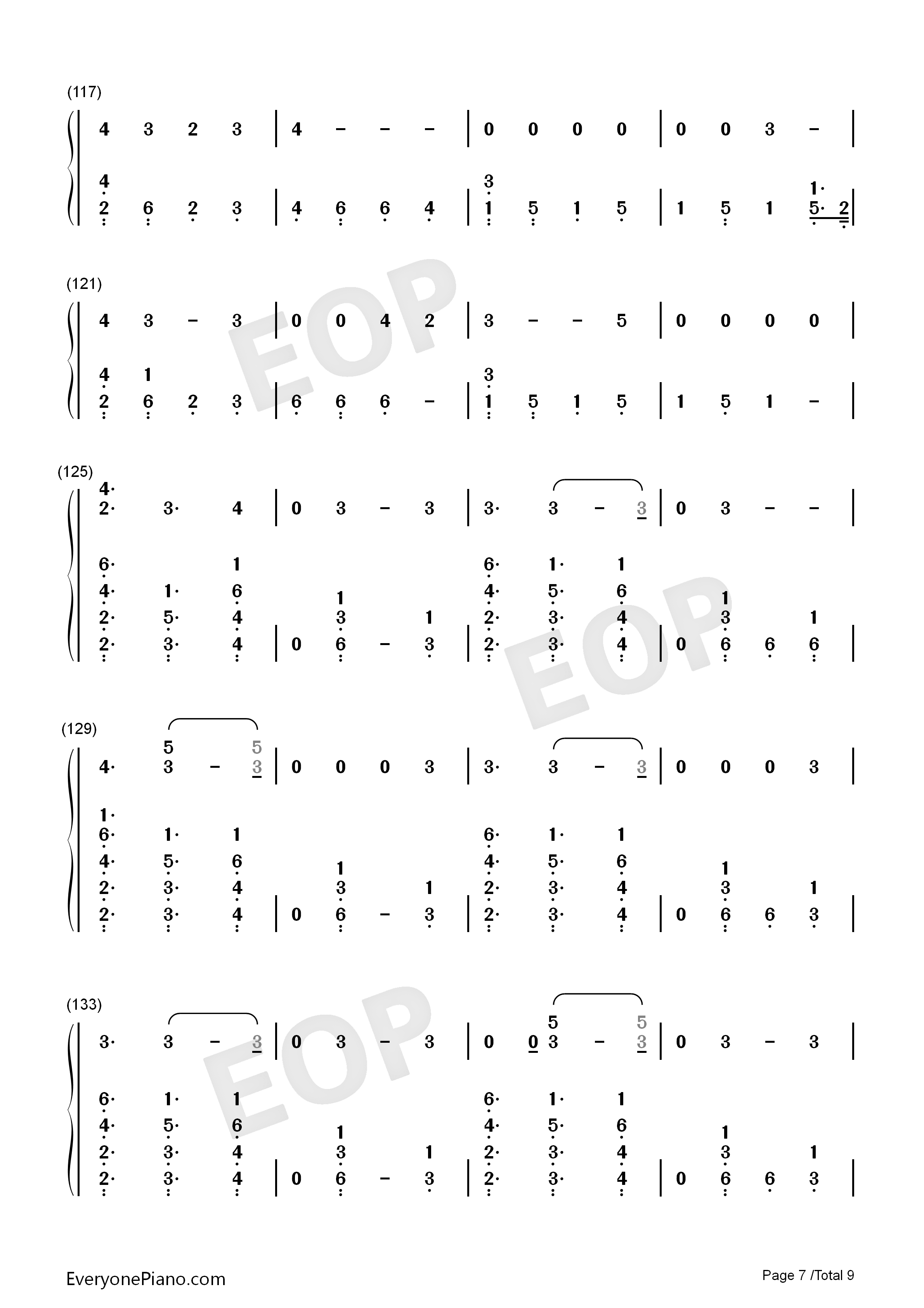Joan_of_Arc钢琴简谱_Little_Mix演唱