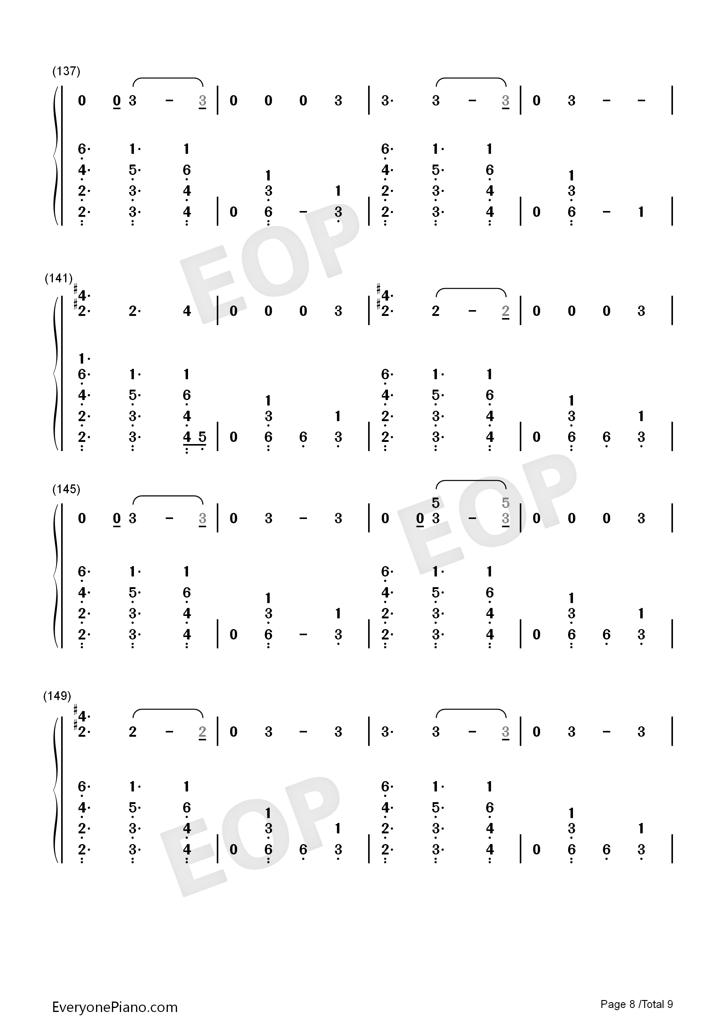 Joan_of_Arc钢琴简谱_Little_Mix演唱