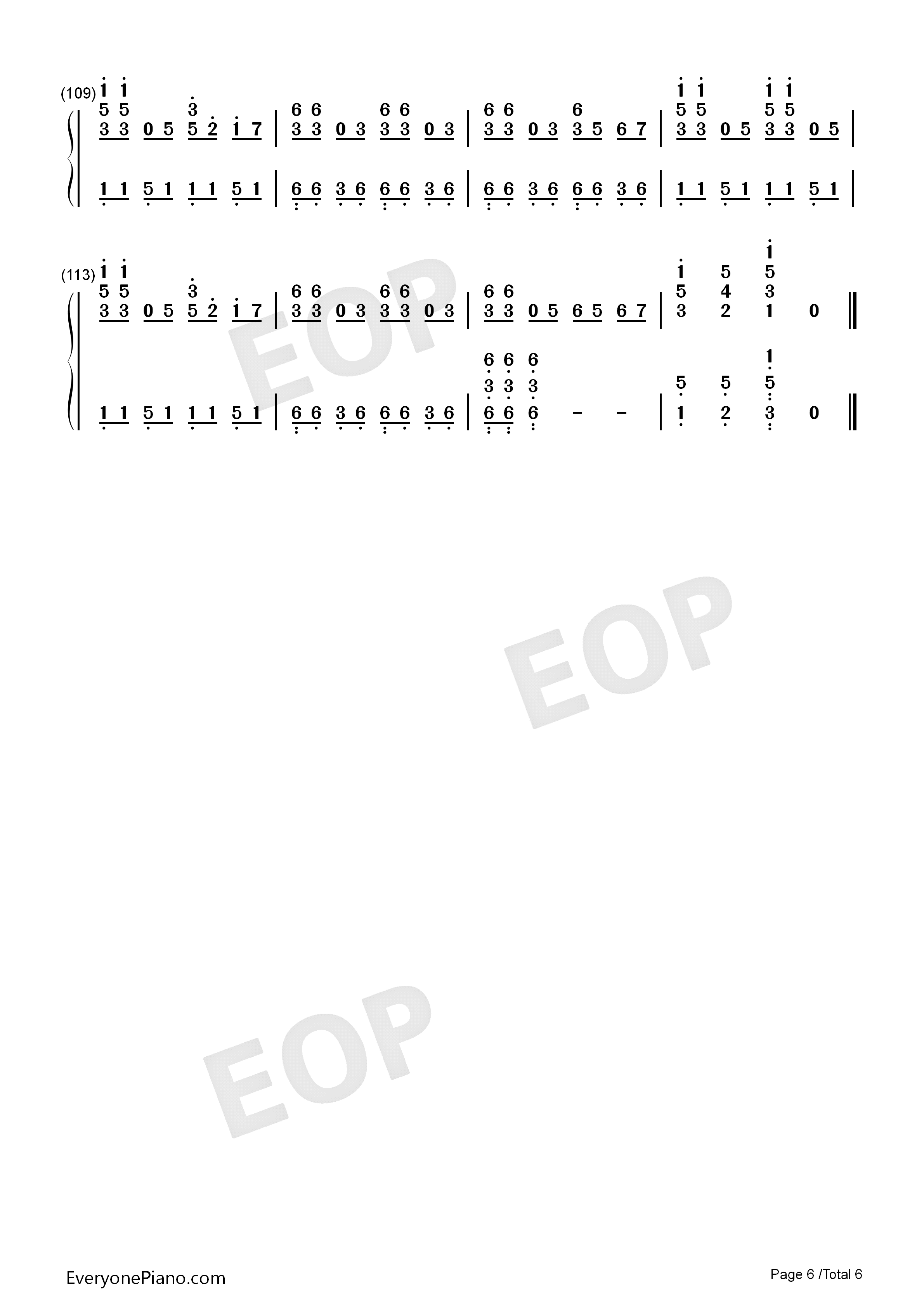 I_Will_Follow_Him钢琴简谱_Deloris_The_Sisters演唱