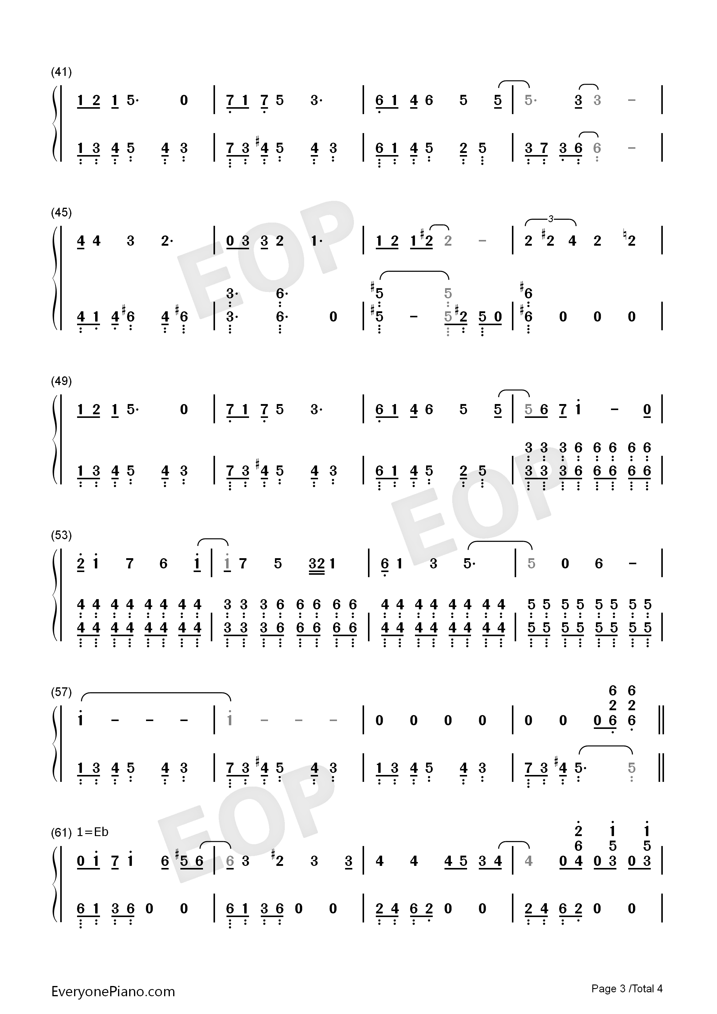 Dancing_Through_Life钢琴简谱_Michelle_Federer演唱