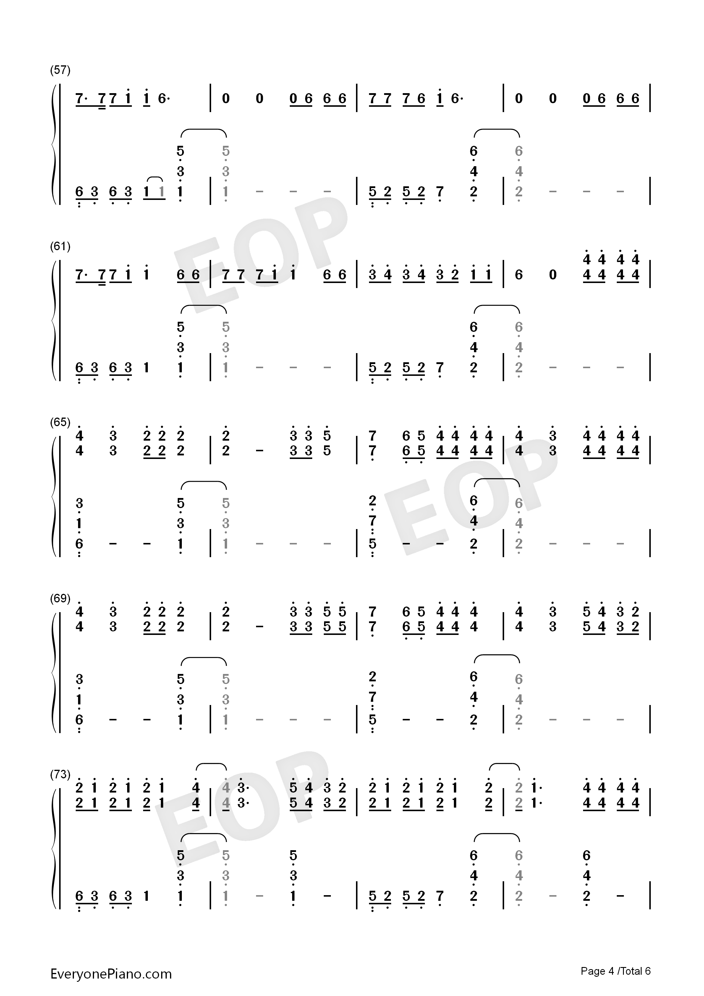 Without_Me钢琴简谱_Halsey演唱