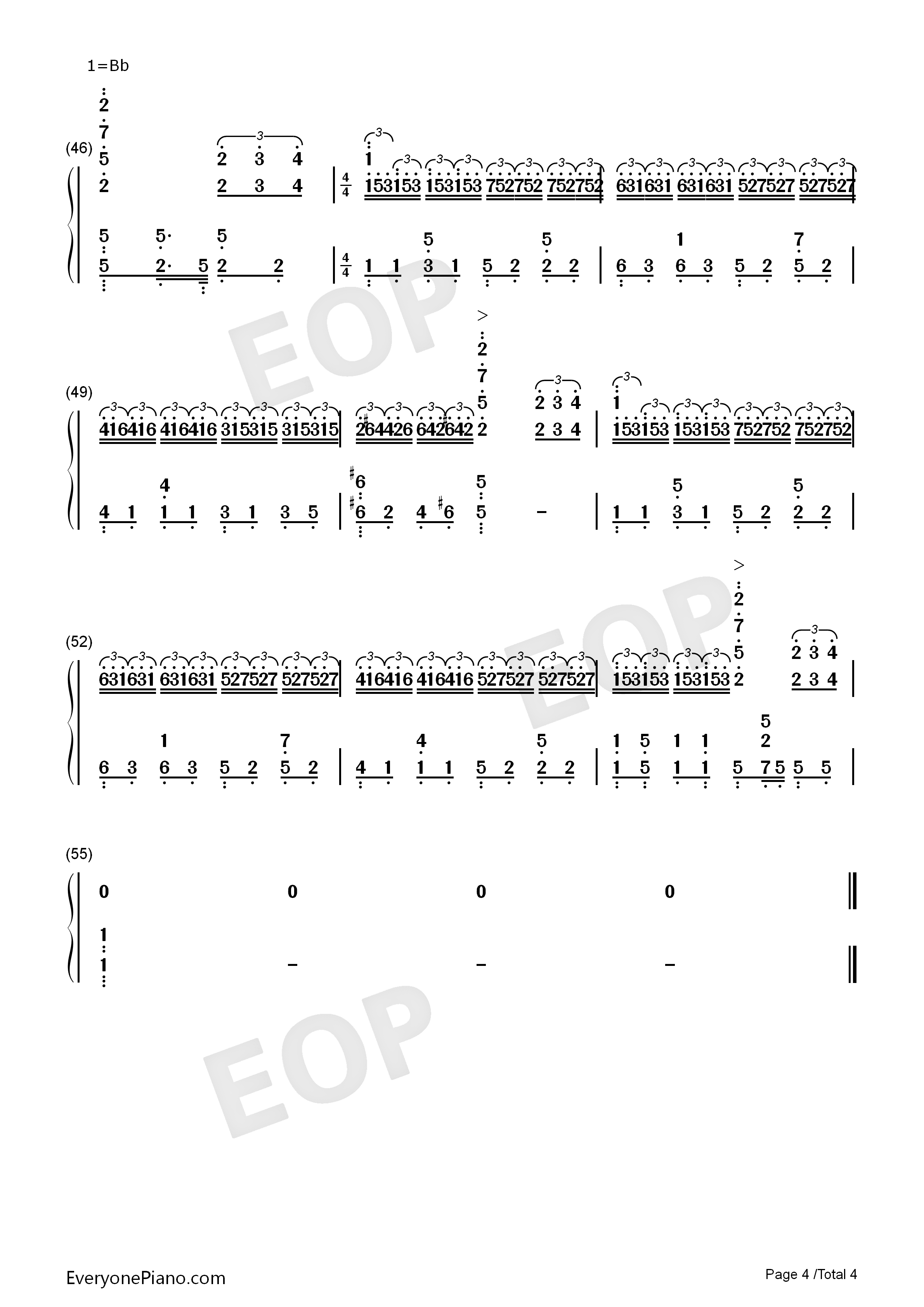 奉献钢琴简谱_韩寒演唱