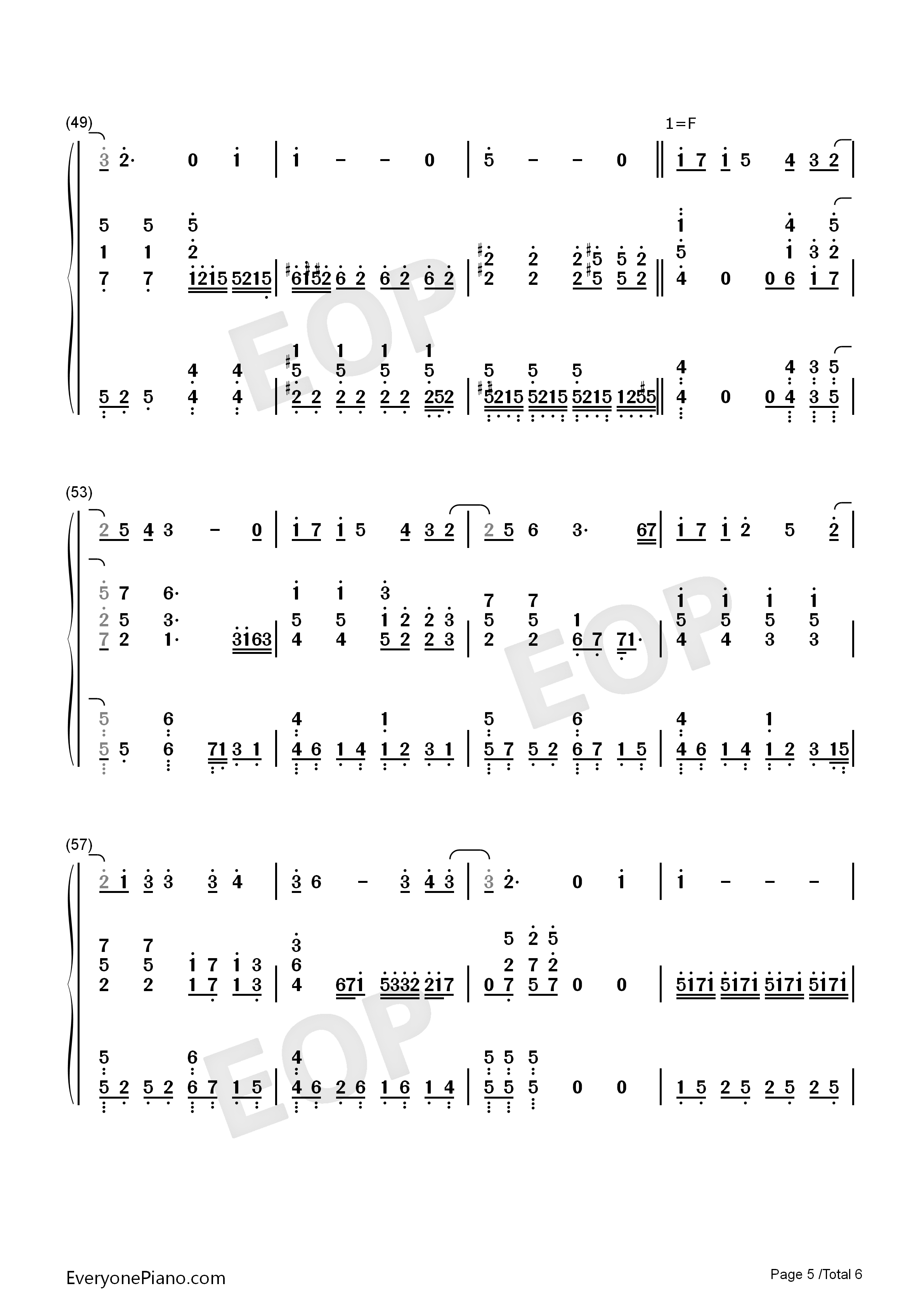人质钢琴简谱_李琦演唱