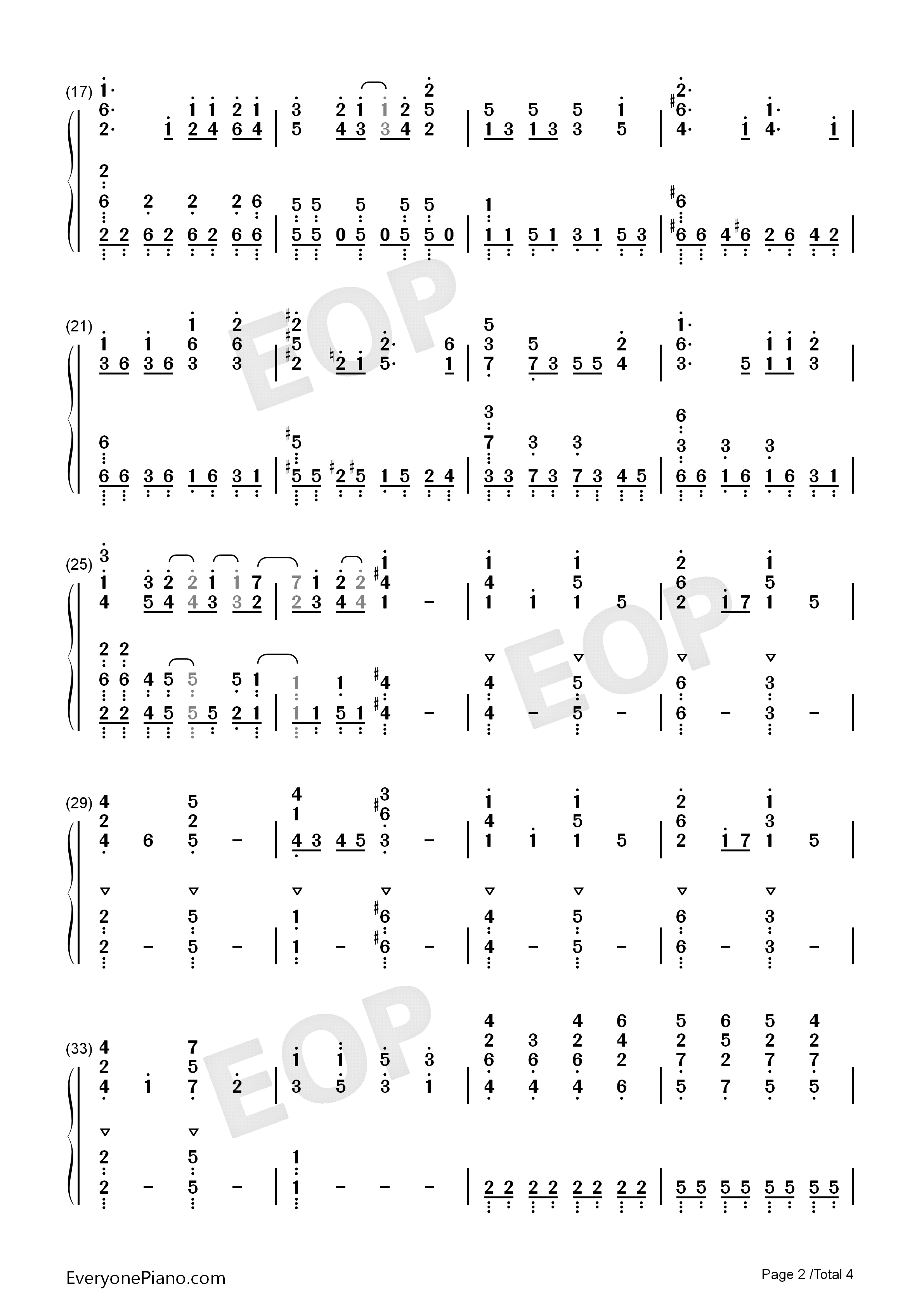 Catch_up_latency钢琴简谱_UNISON_SQUARE_GARDEN演唱