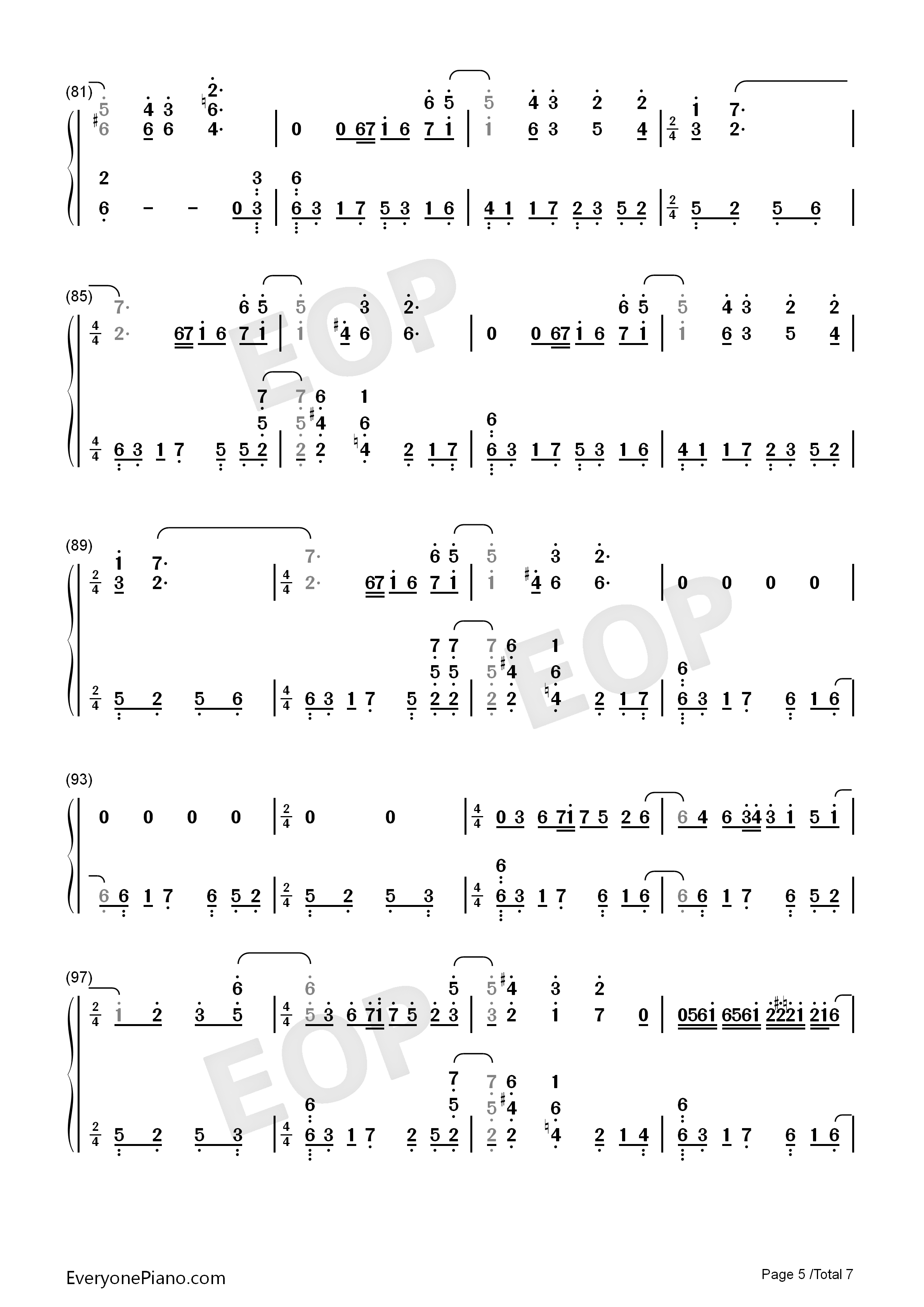 Cirice钢琴简谱_Ghost演唱