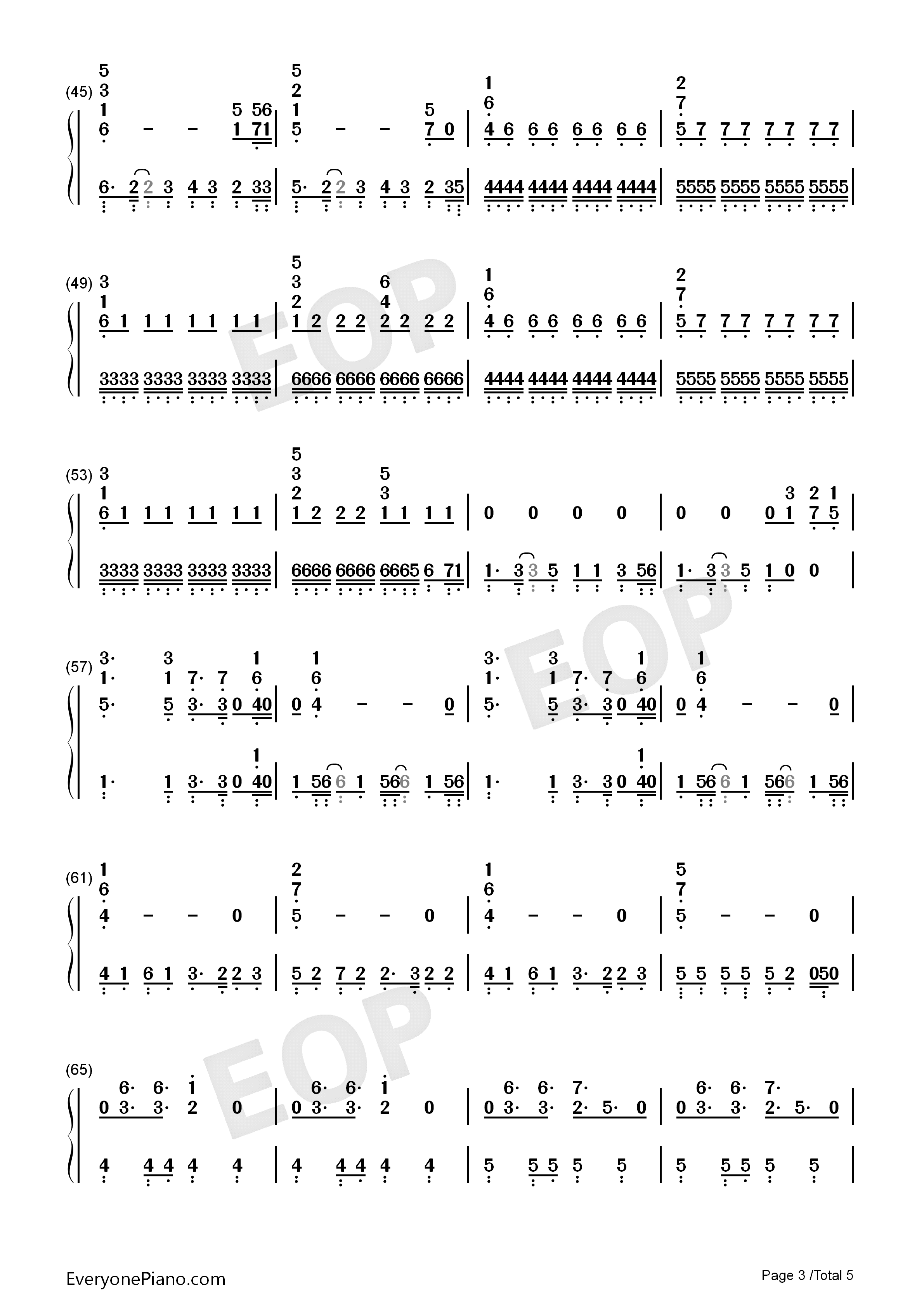 Rose钢琴简谱_Paramore演唱