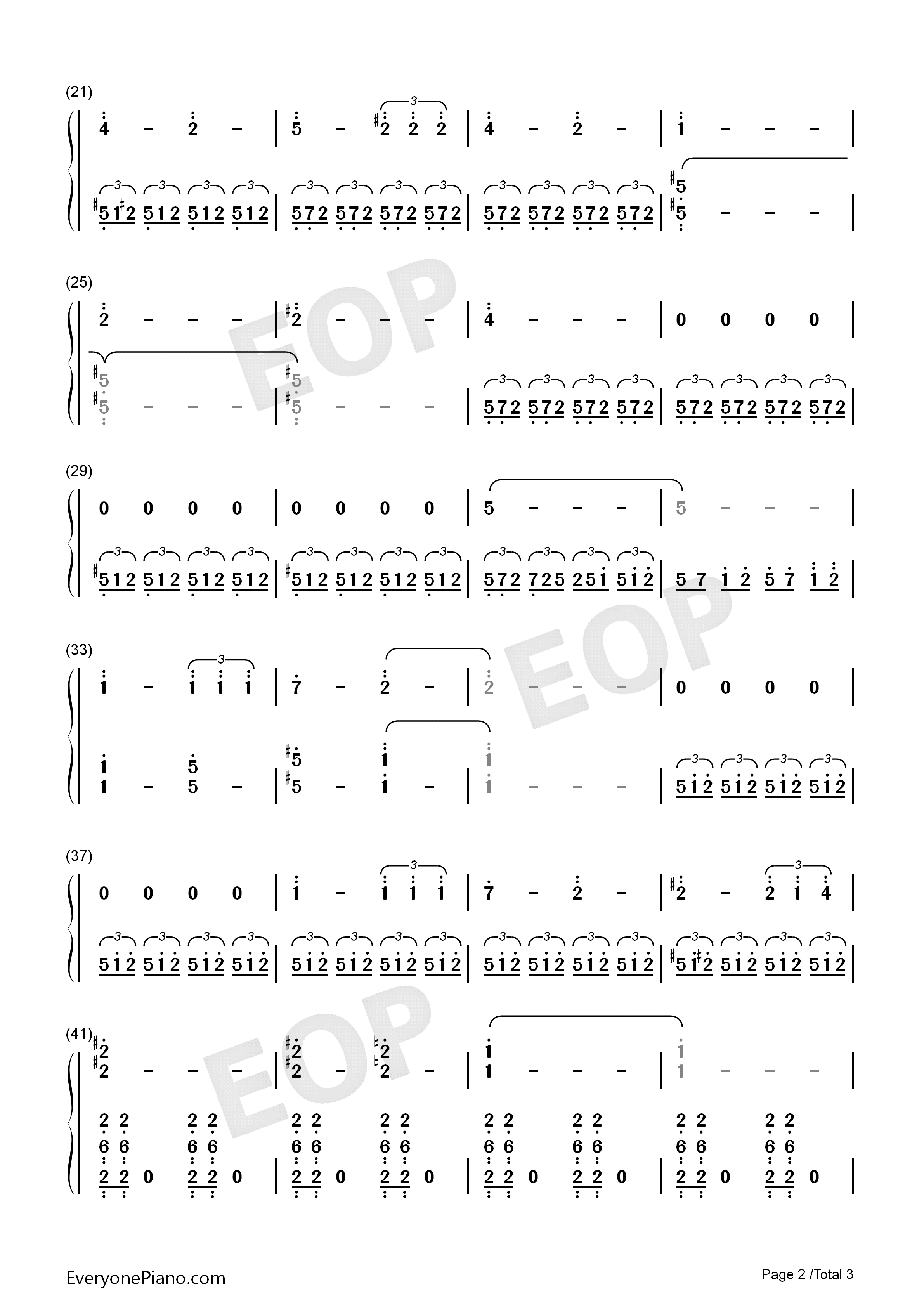 London_Falling钢琴简谱_Michael_Giacchino演唱