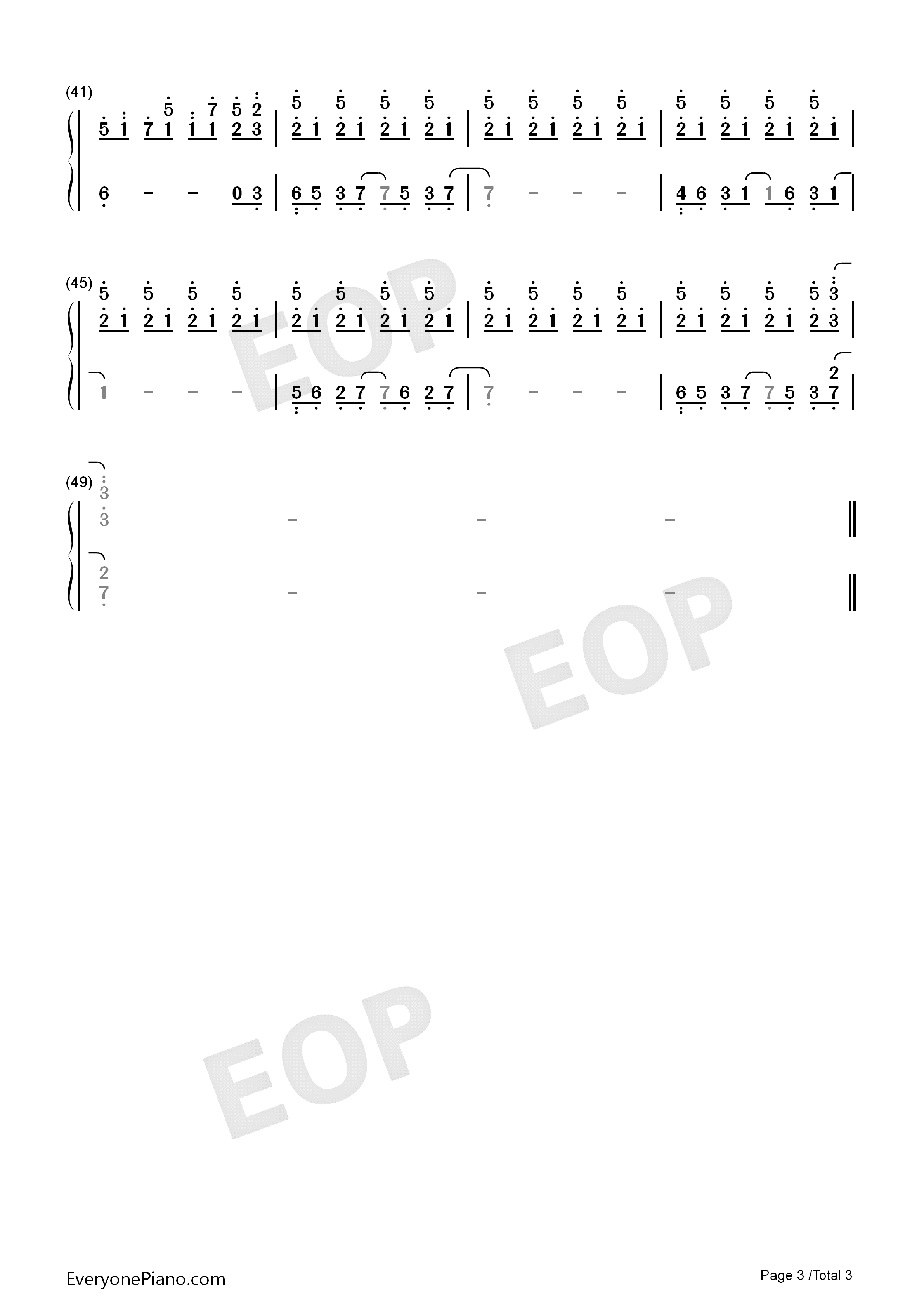 未明の君と薄明の魔法钢琴简谱_やなぎなぎ演唱