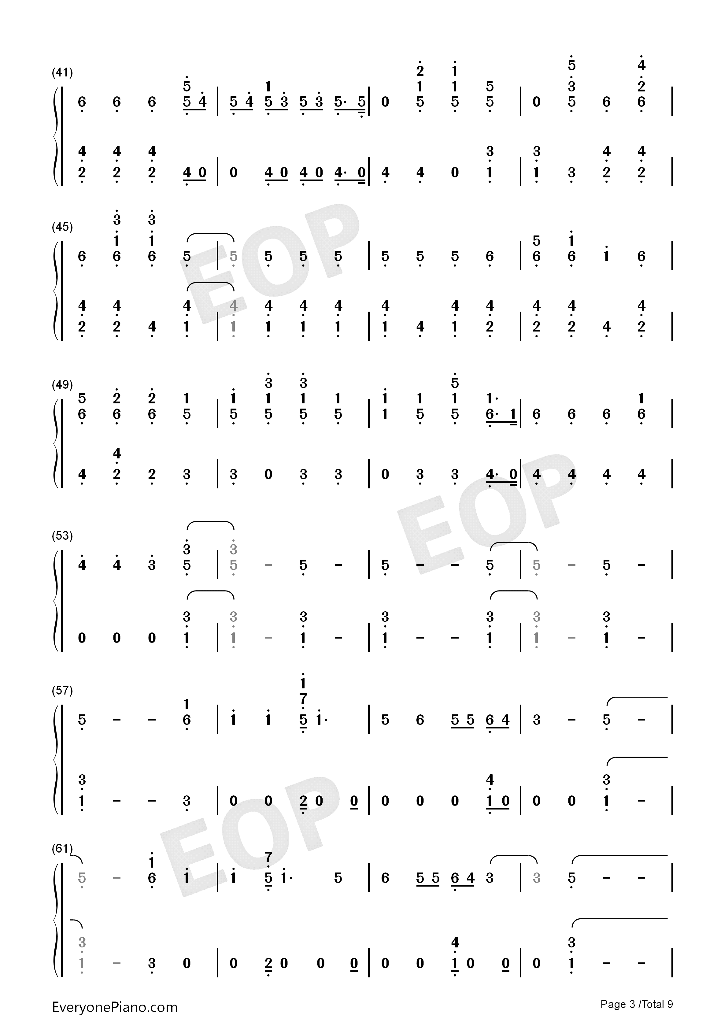 Stand钢琴简谱_George_S._Clinton演唱