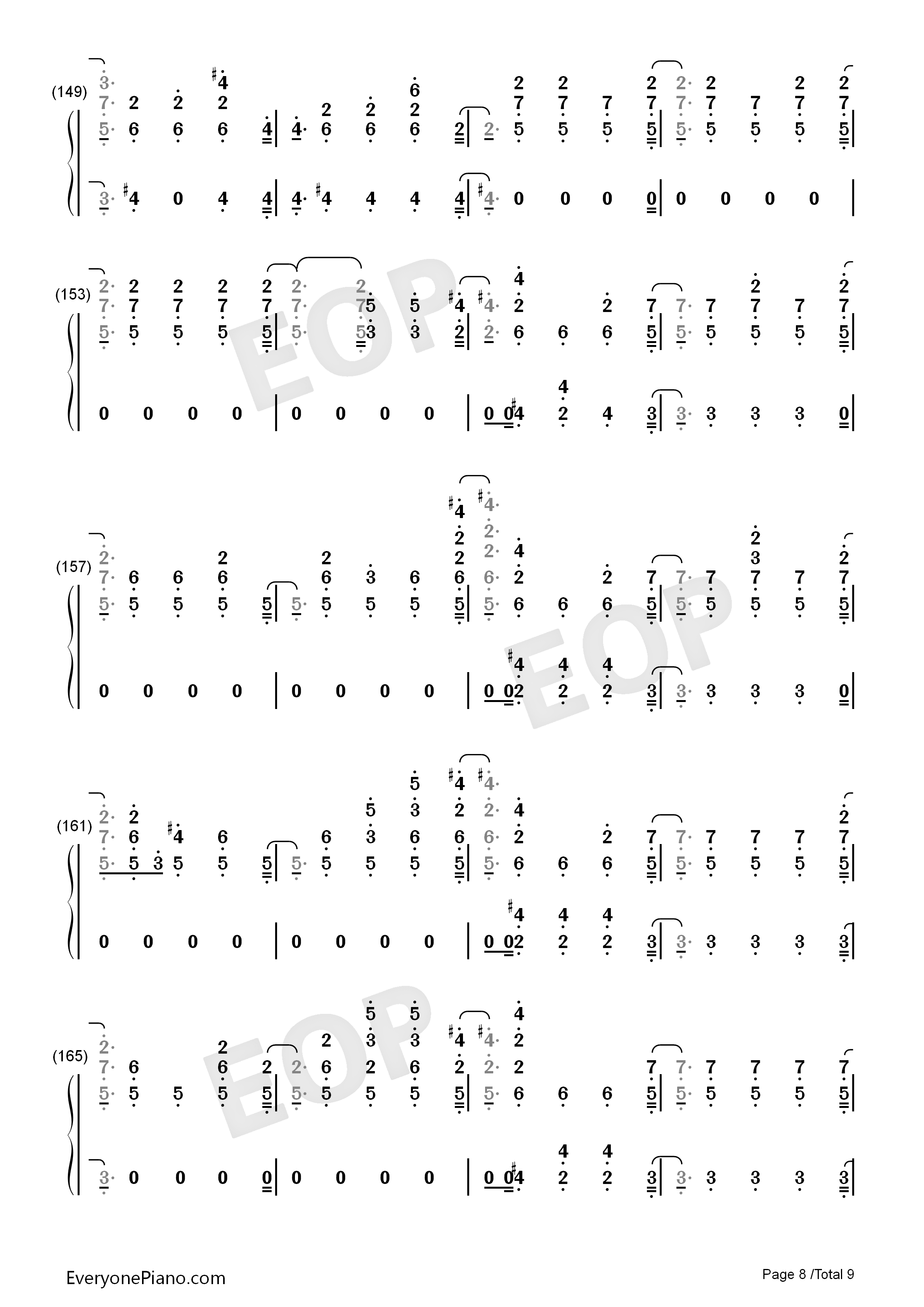 Stand钢琴简谱_George_S._Clinton演唱