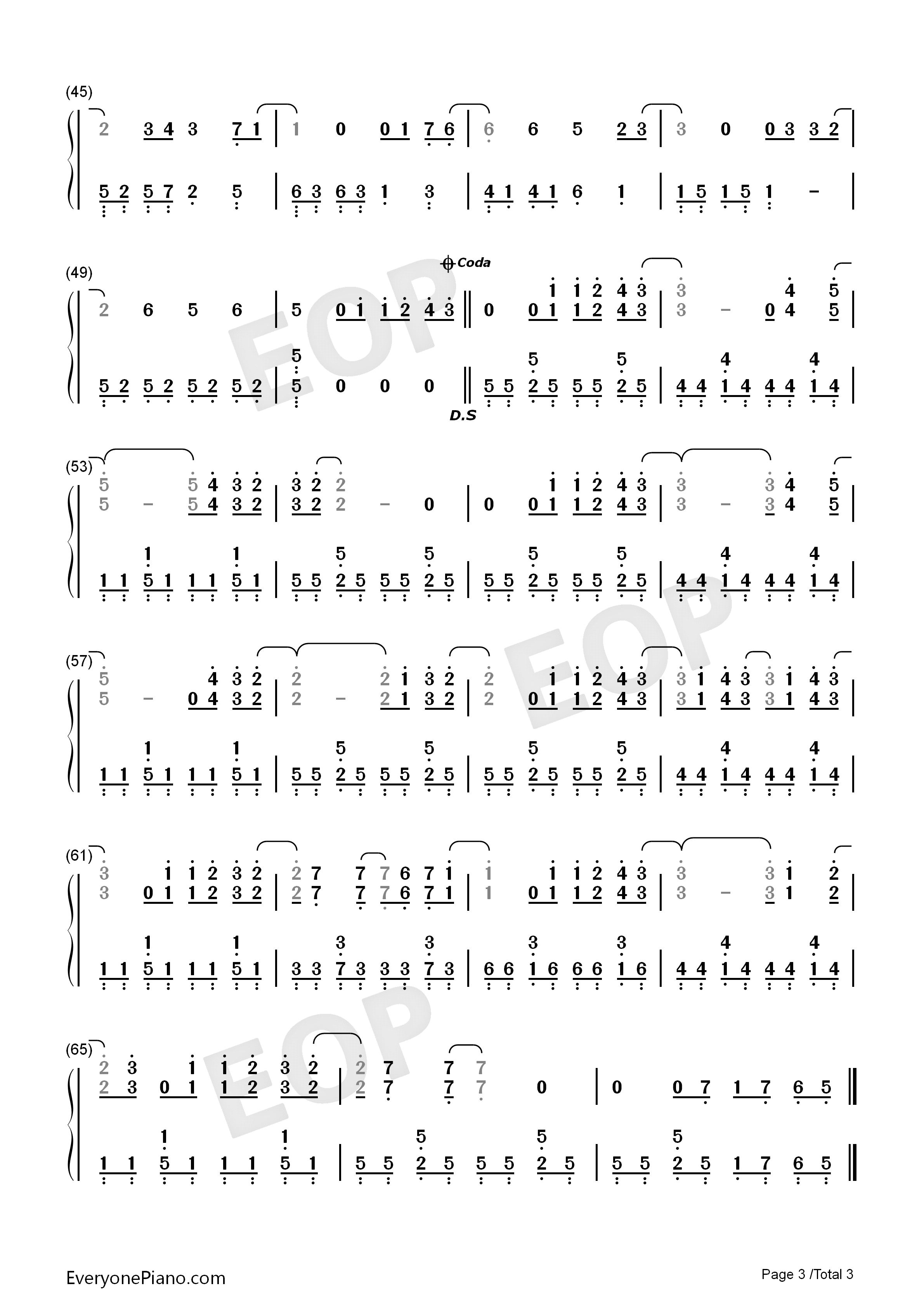 毒苹果钢琴简谱_邓紫棋演唱