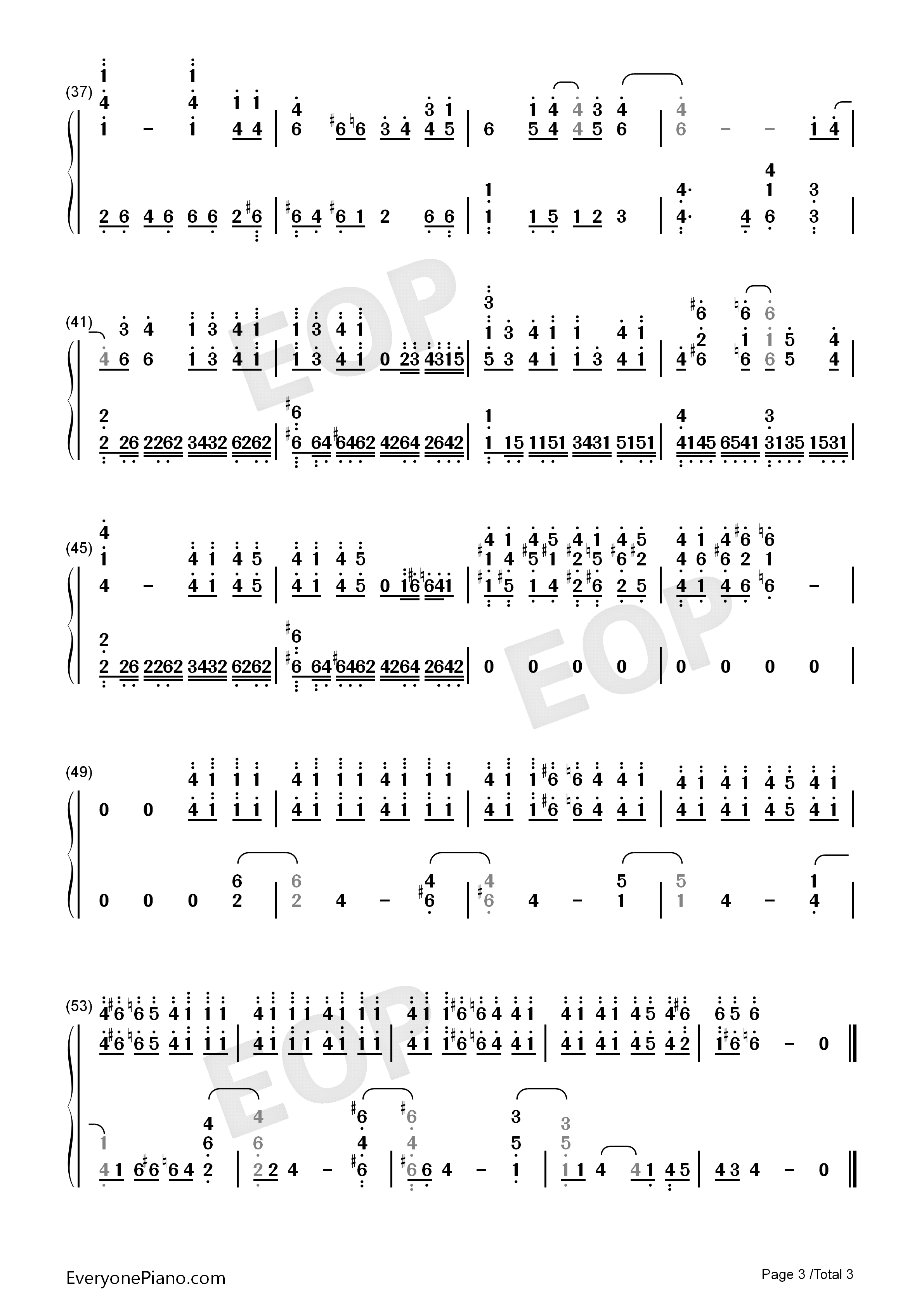 ポケットをふくらませて钢琴简谱_冈野里音演唱
