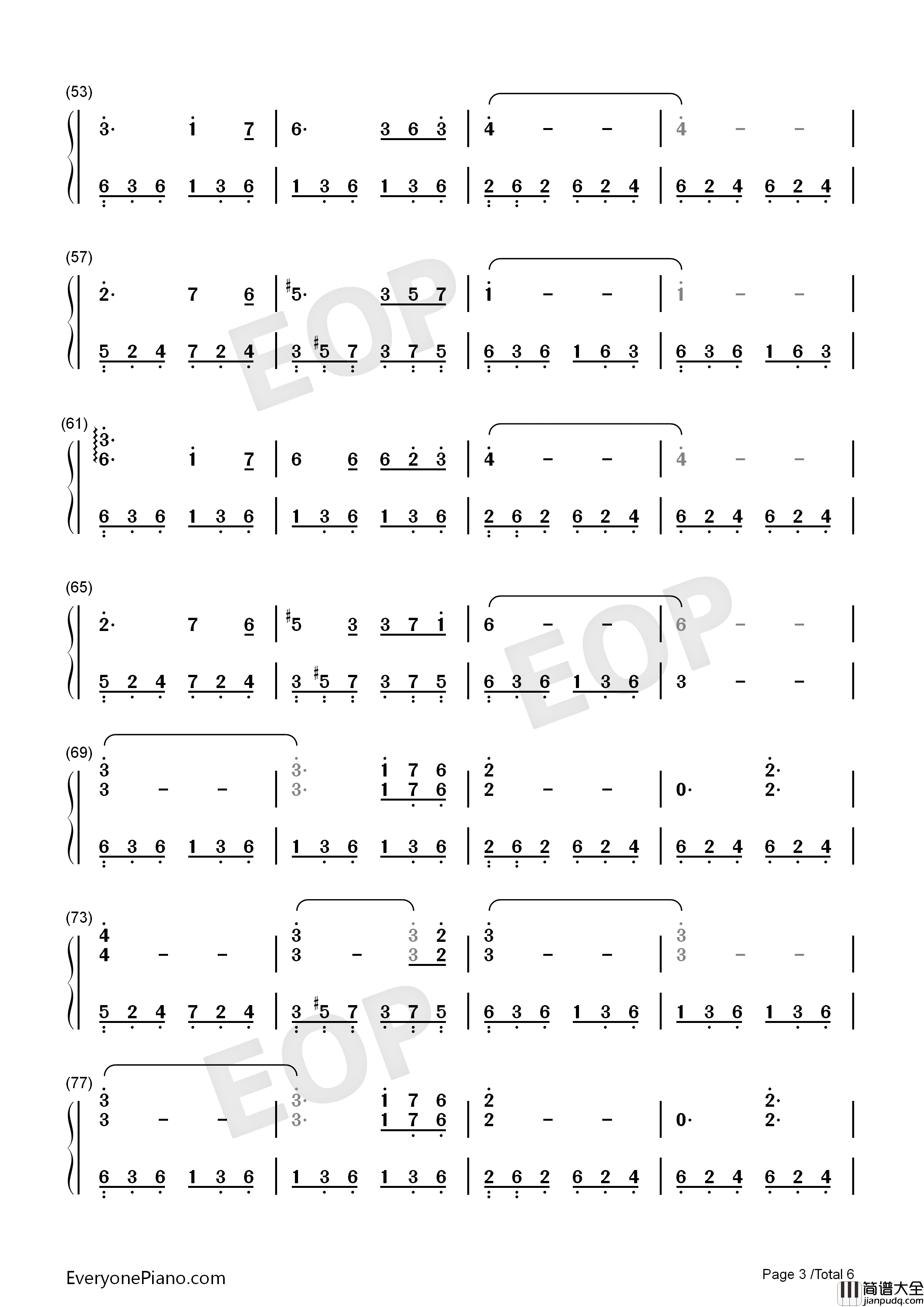 星钢琴简谱_杨宗纬演唱