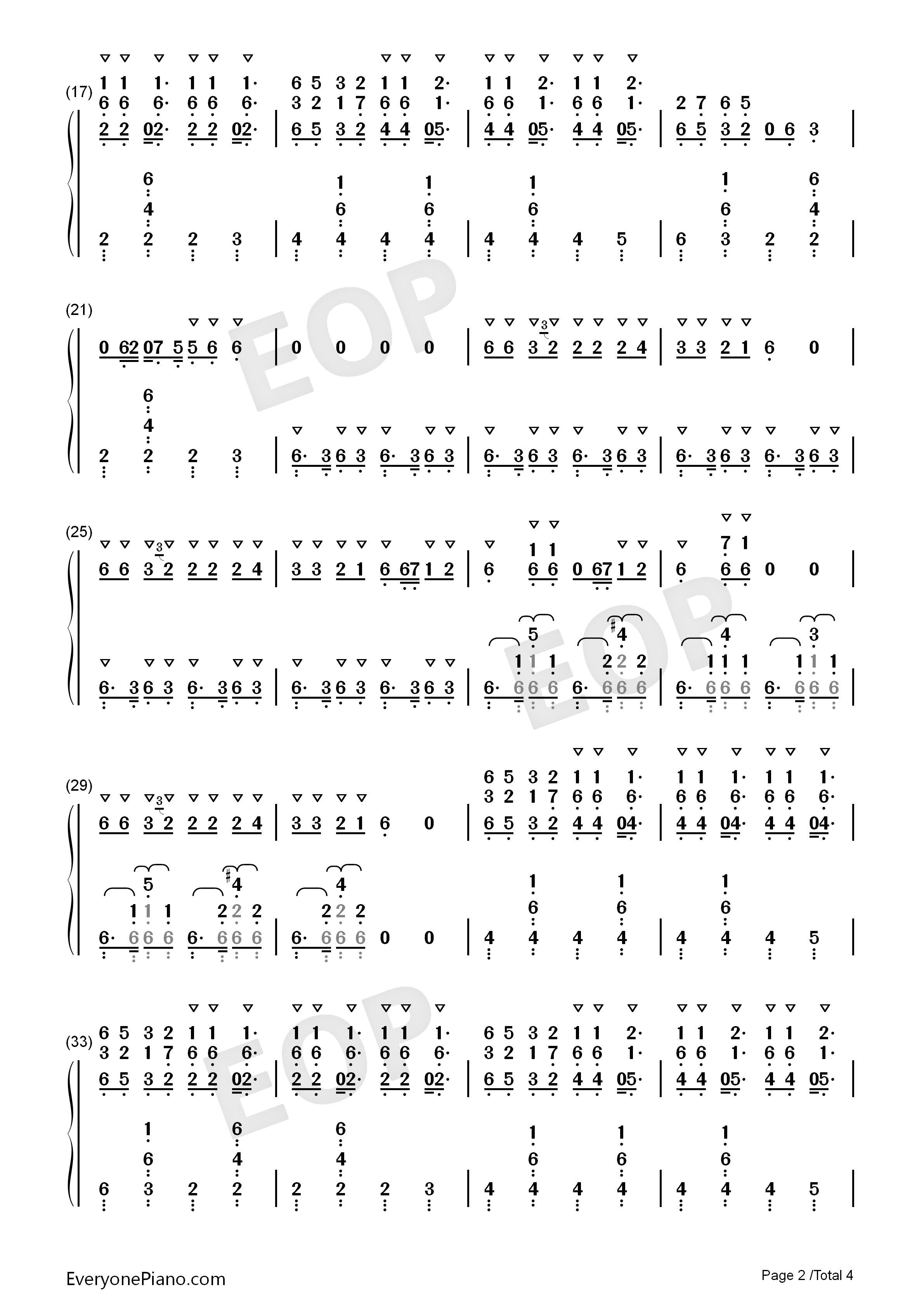 365钢琴简谱_Zedd_Katy_Perry演唱